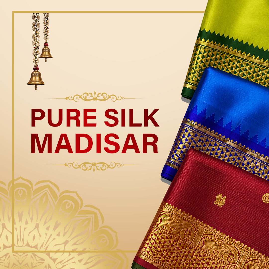 Pure Silk Madisar Sarees Collection – 9yardz | 10yards