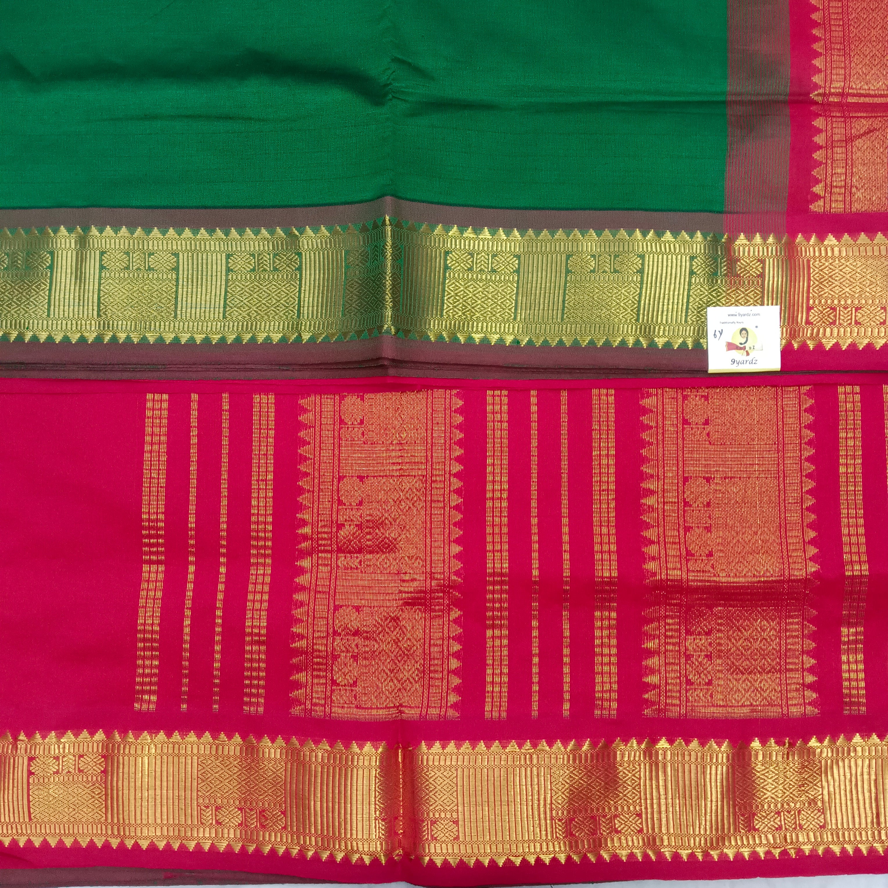 Semi silk cotton 6Yards