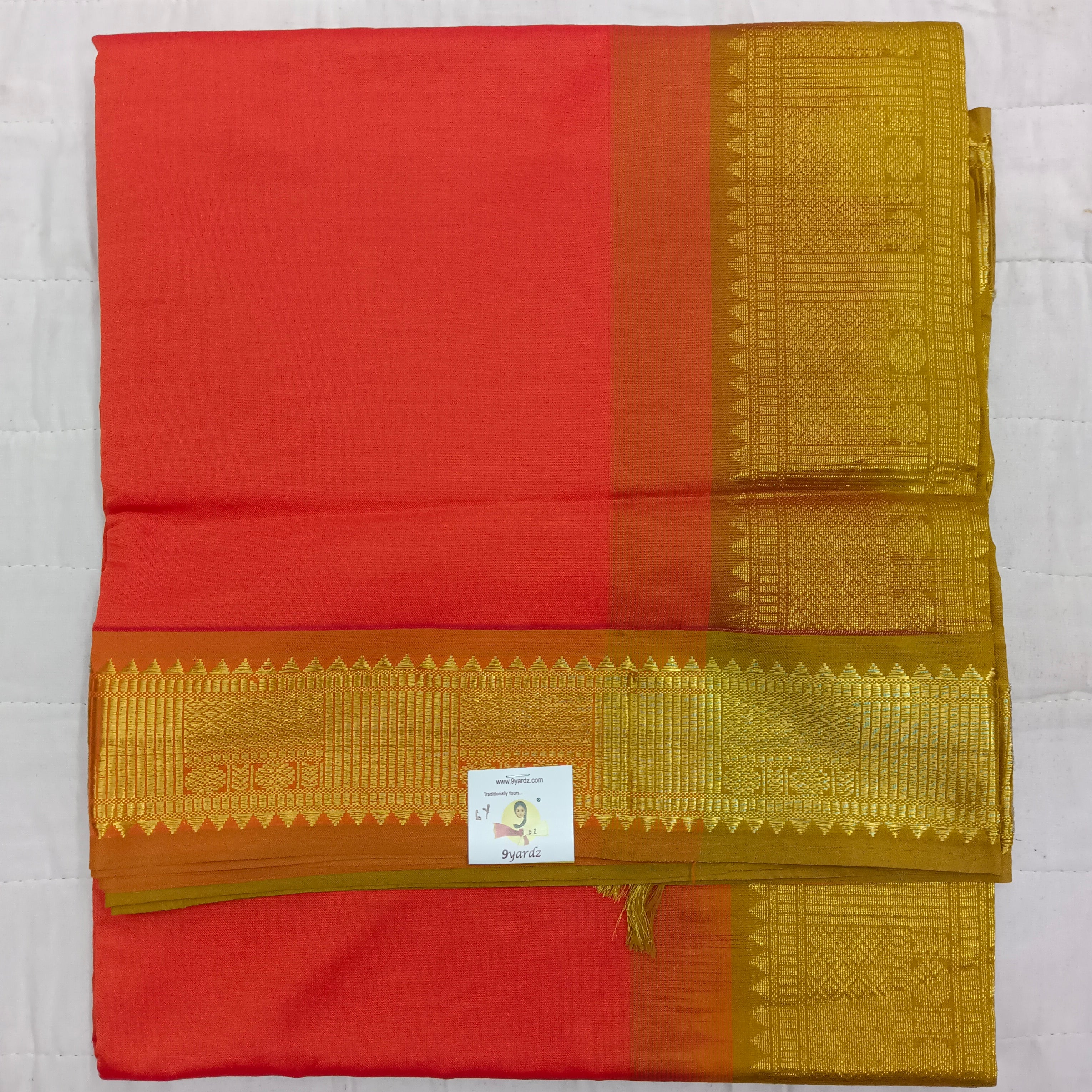 Semi silk cotton 6Yards