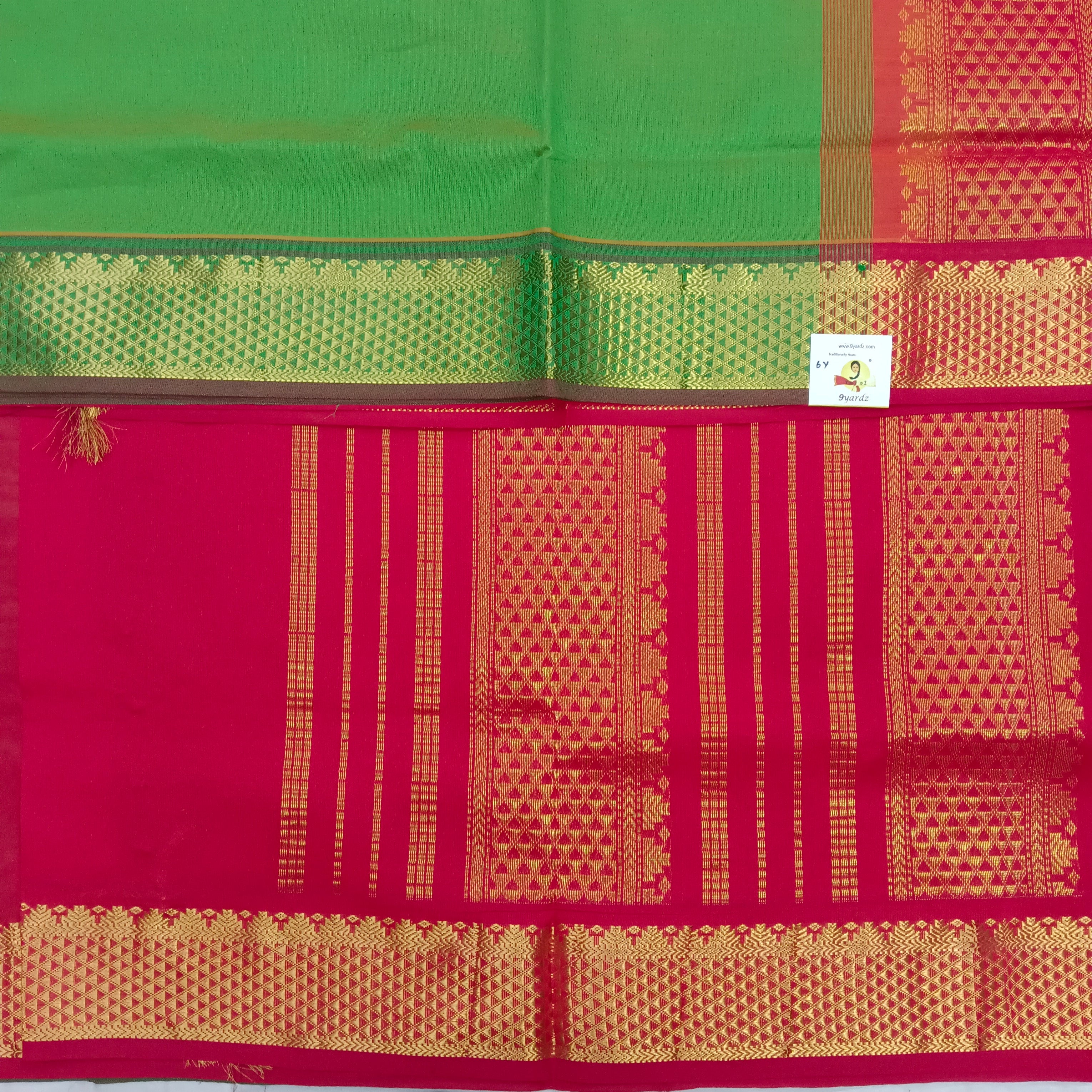 Semi silk cotton 6Yards