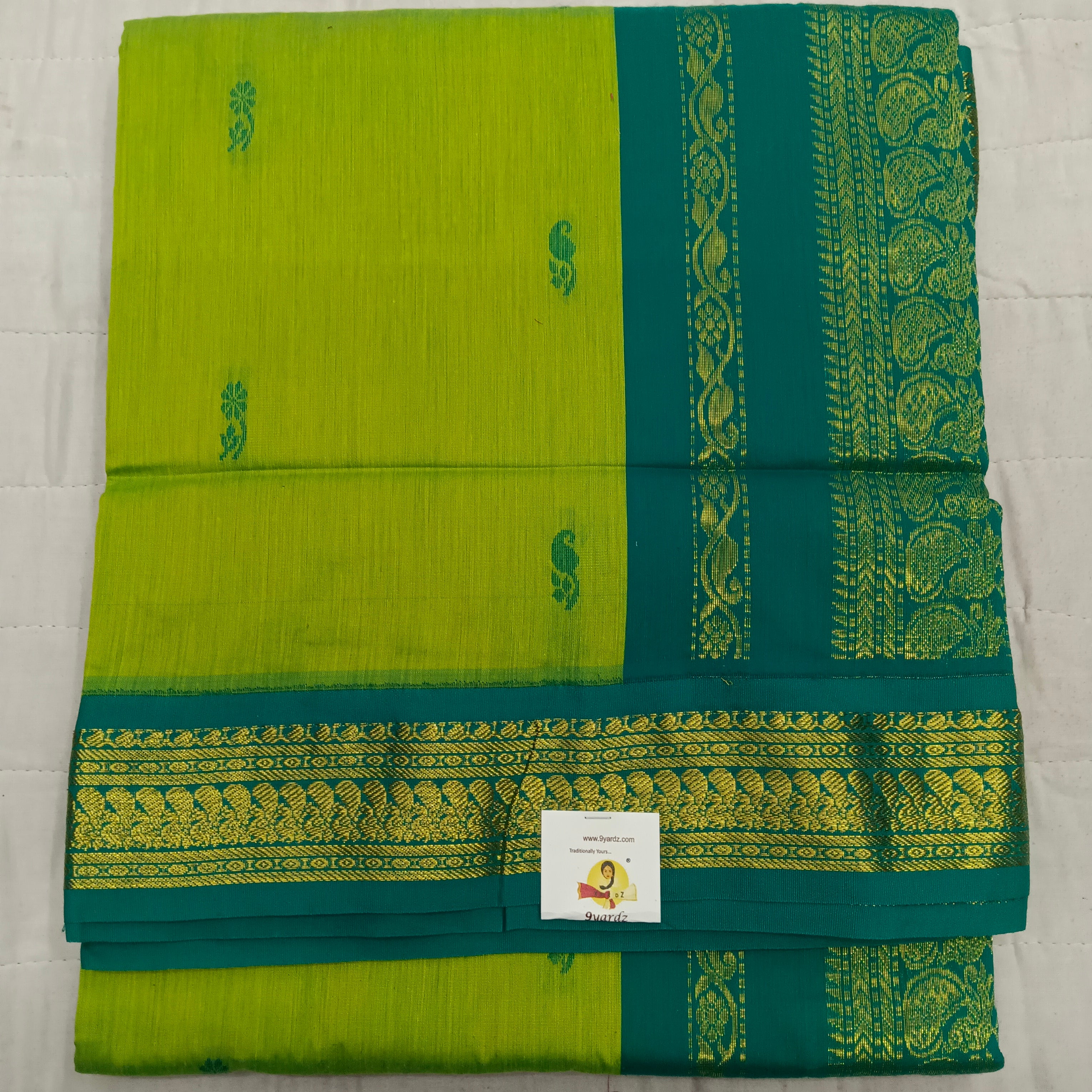 Kalyani Cotton Butta  9.5yards