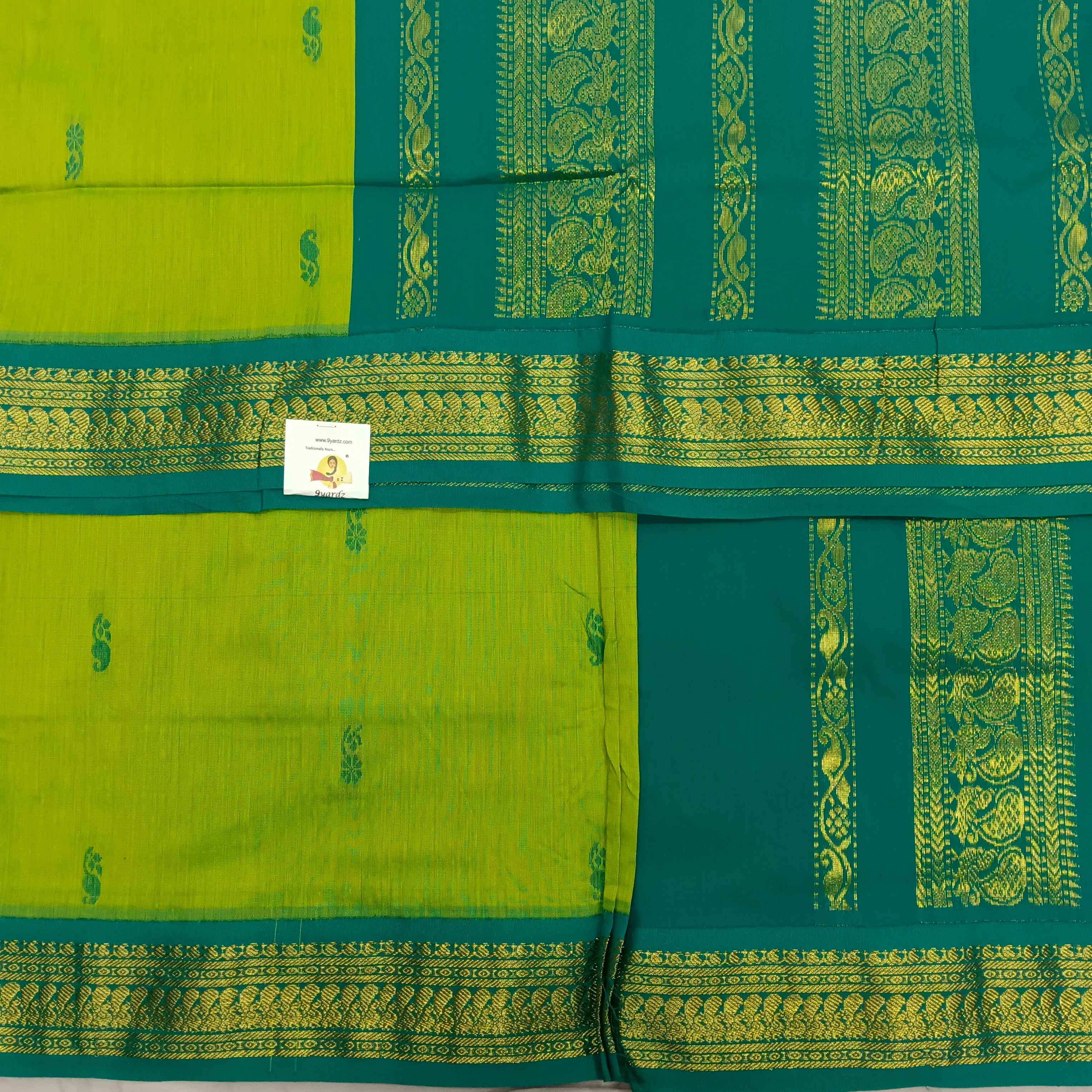 Kalyani Cotton Butta  9.5yards