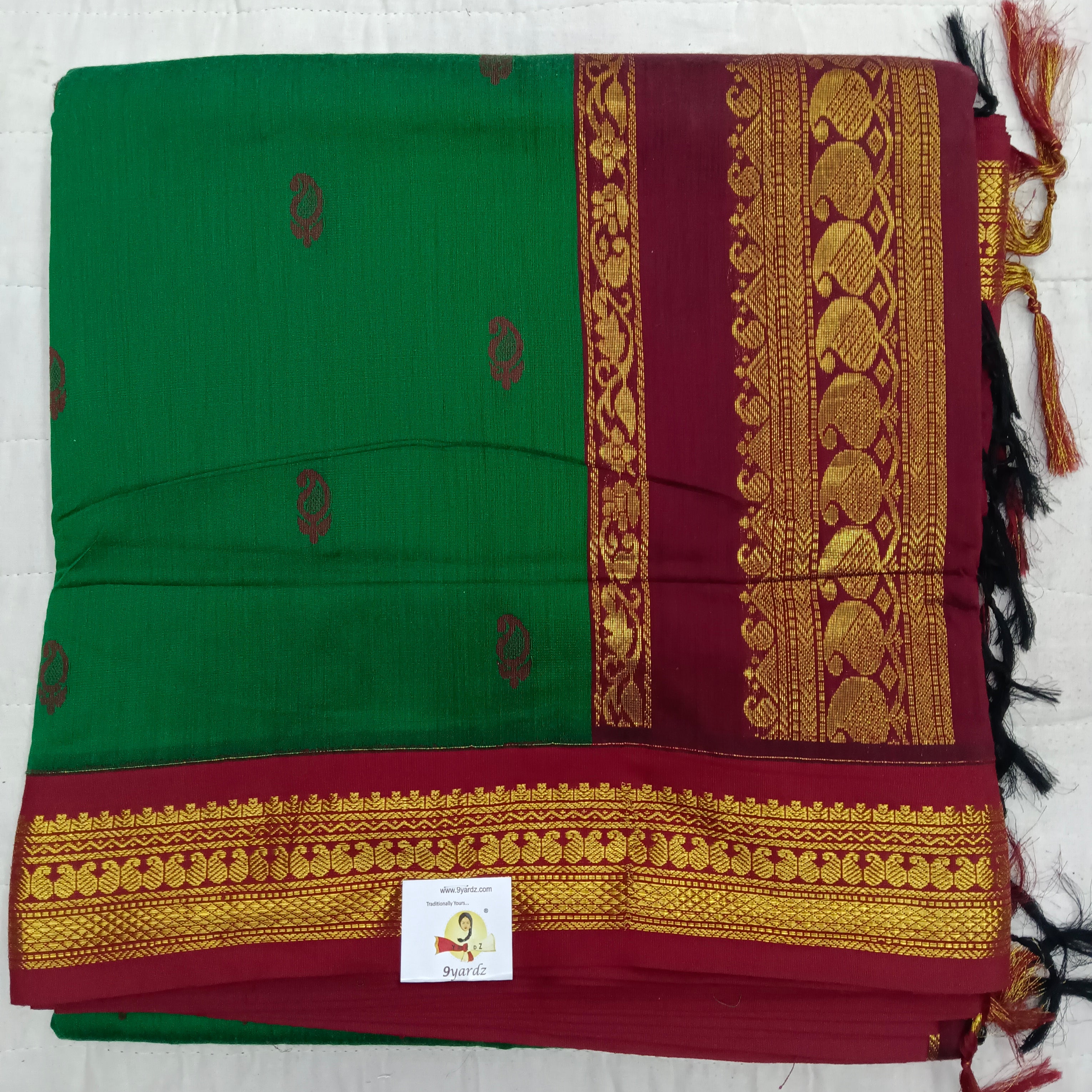 Kalyani Cotton Butta  9.5yards