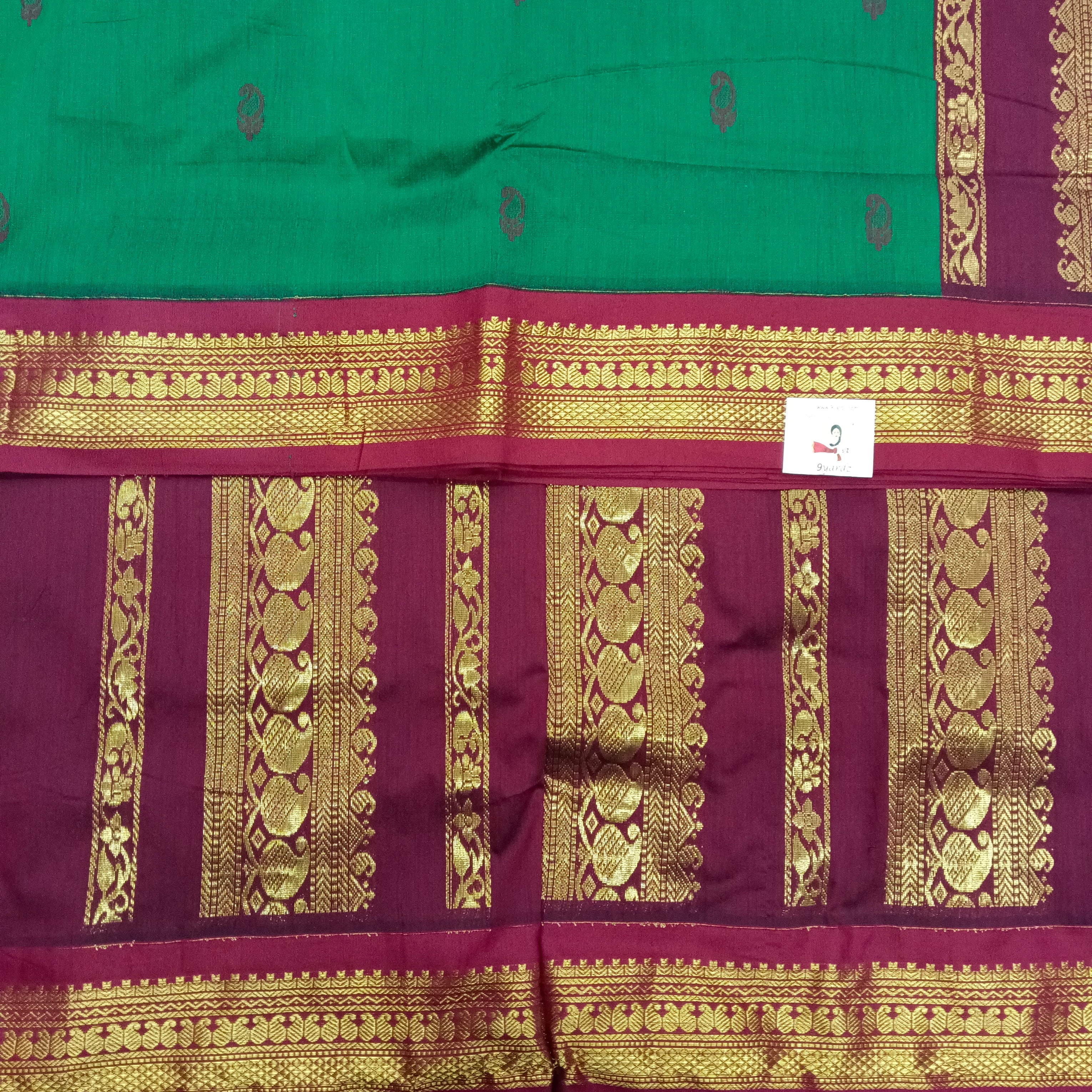 Kalyani Cotton Butta  9.5yards