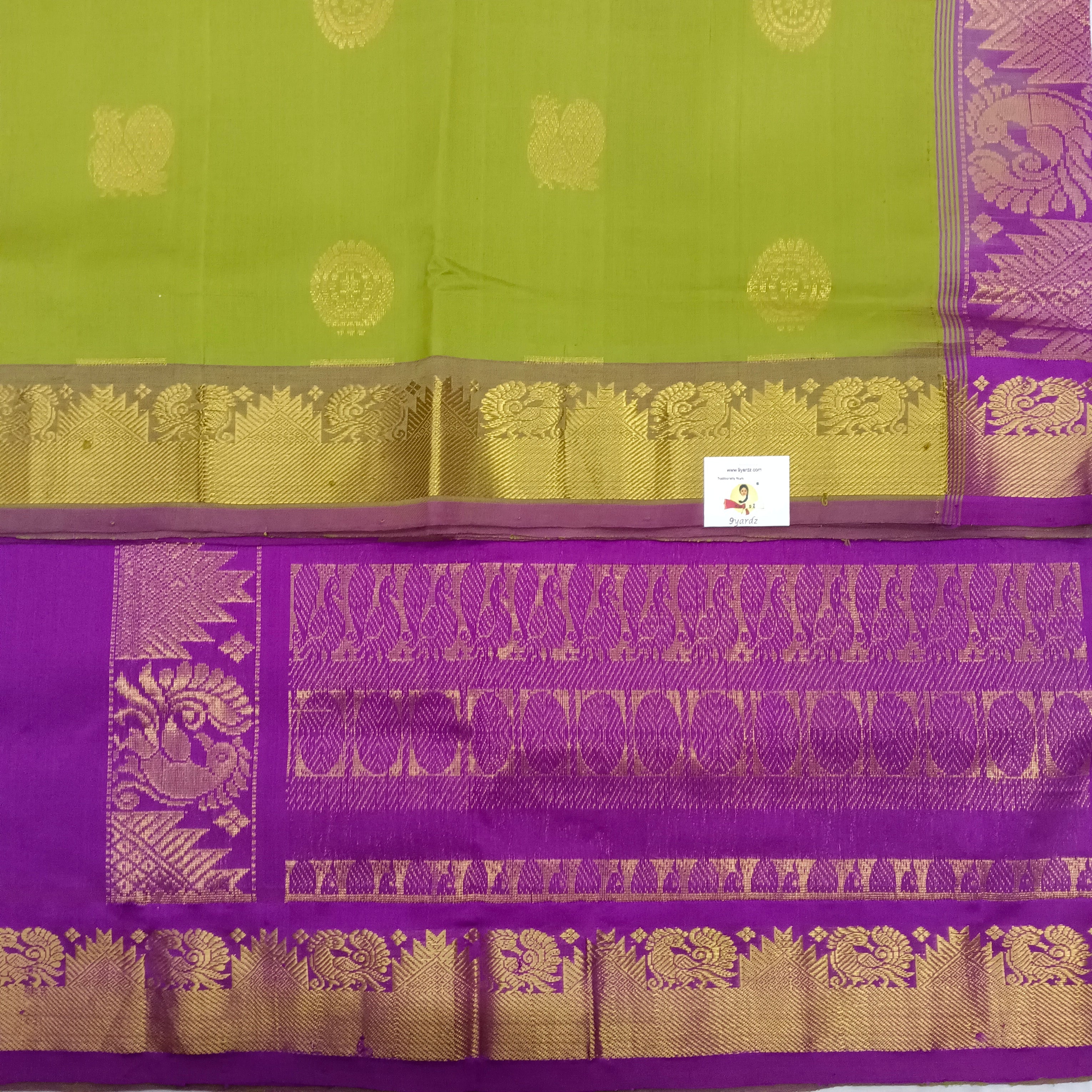 Semi silk cotton 6Yards