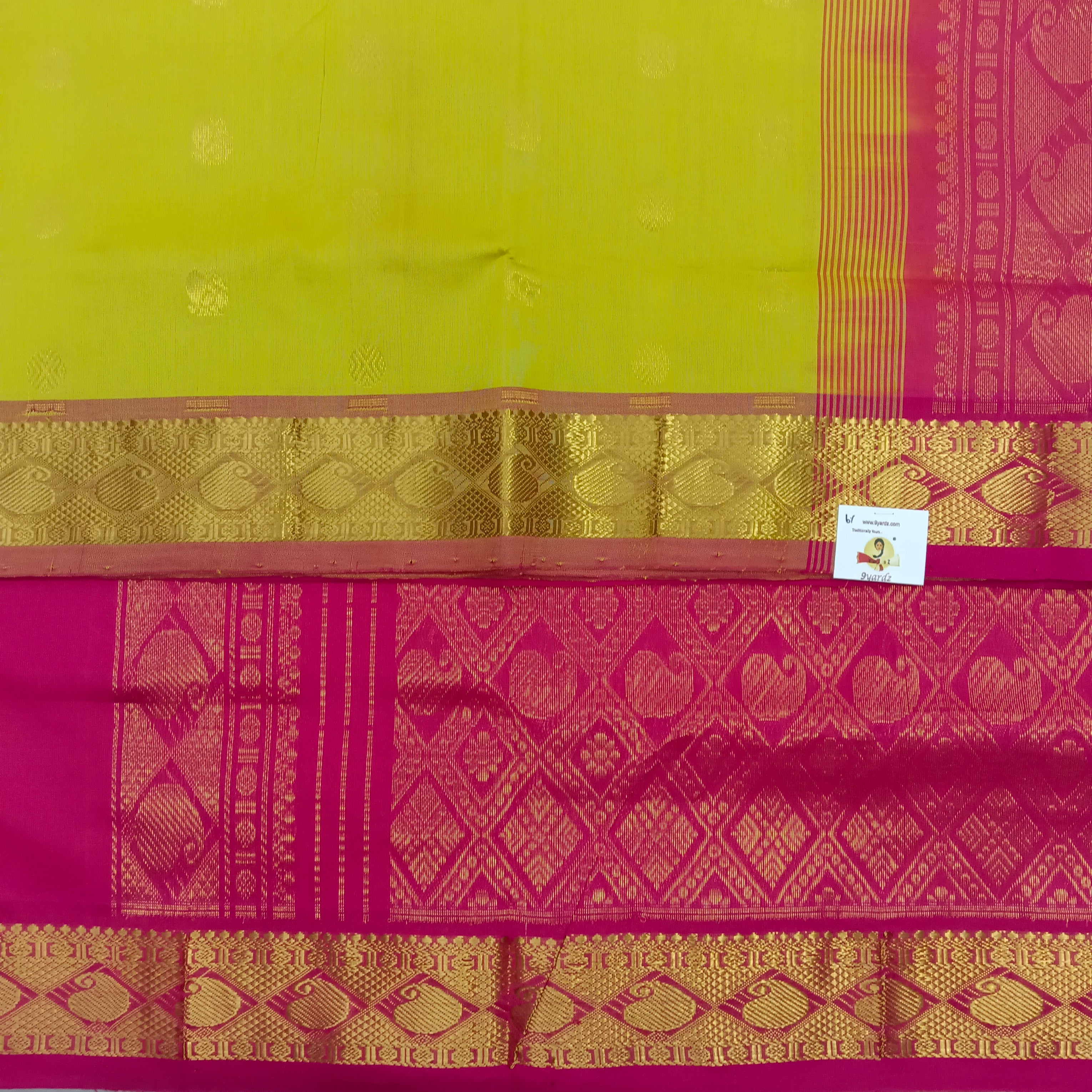 Semi silk cotton 6Yards