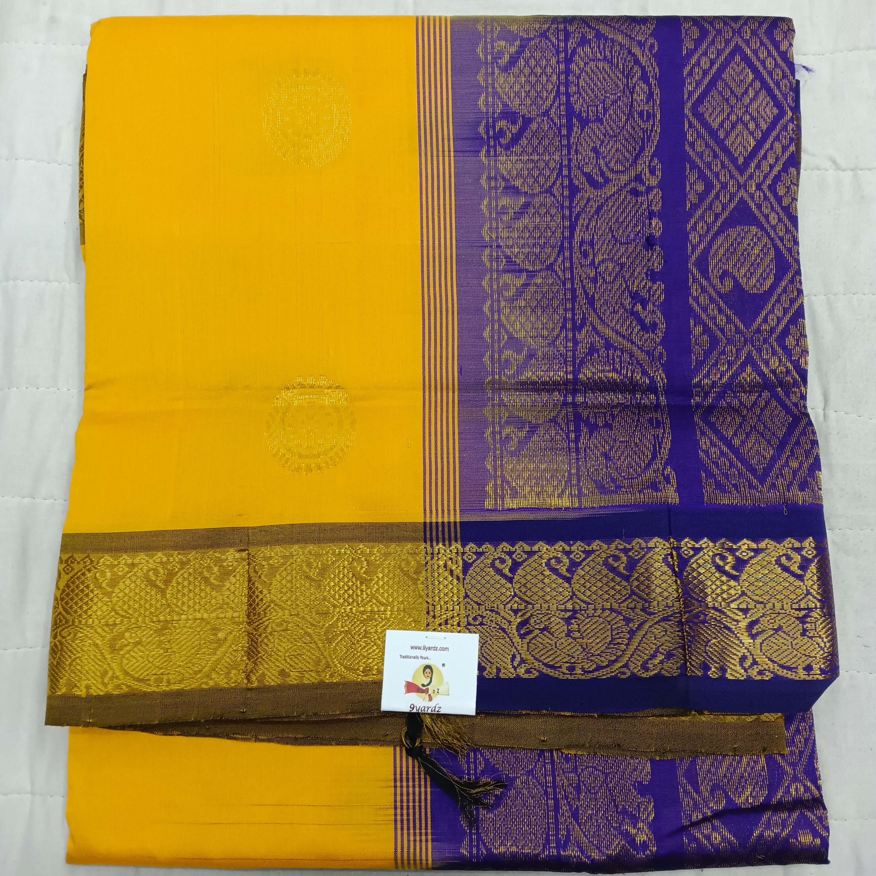 Semi silk cotton 6Yards