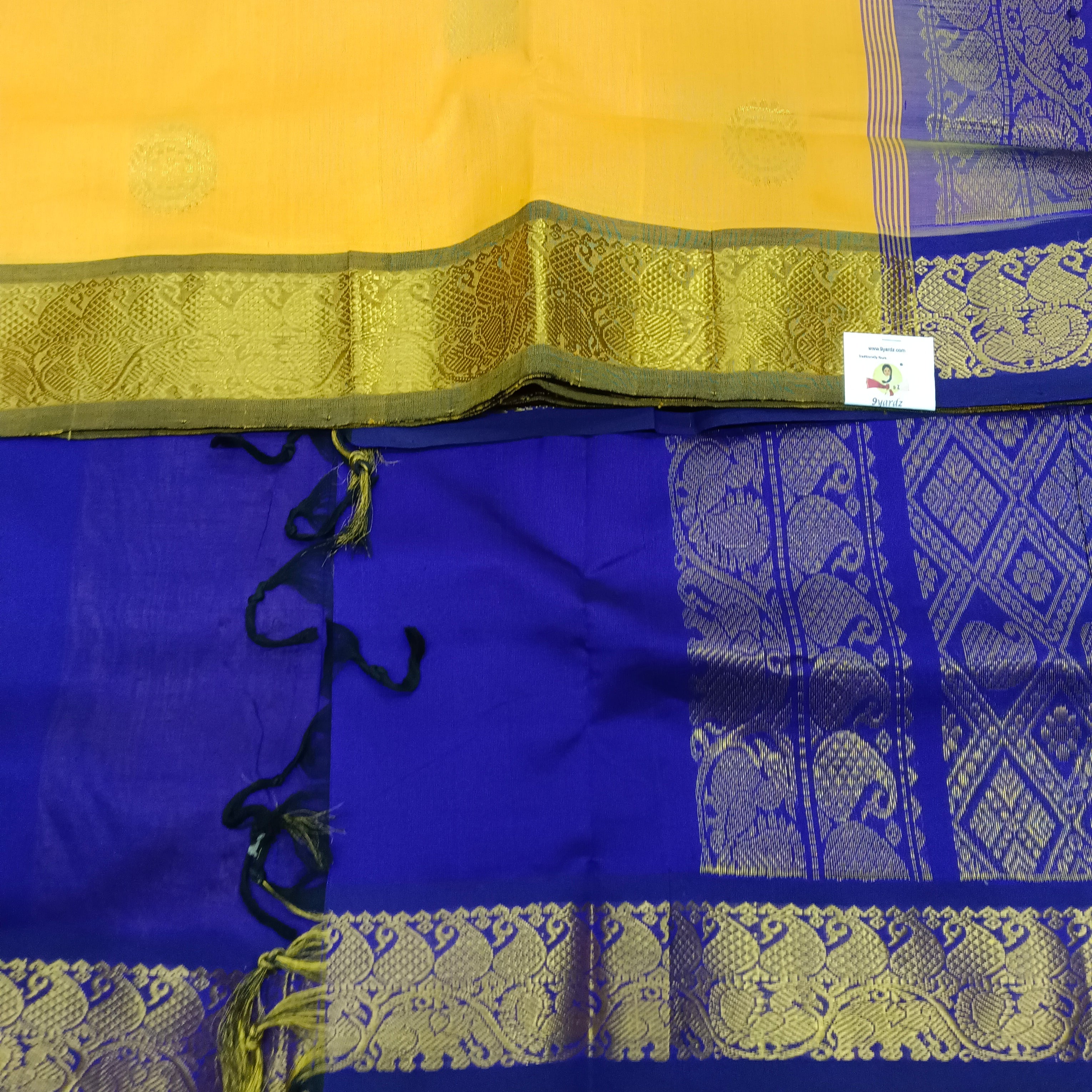 Semi silk cotton 6Yards