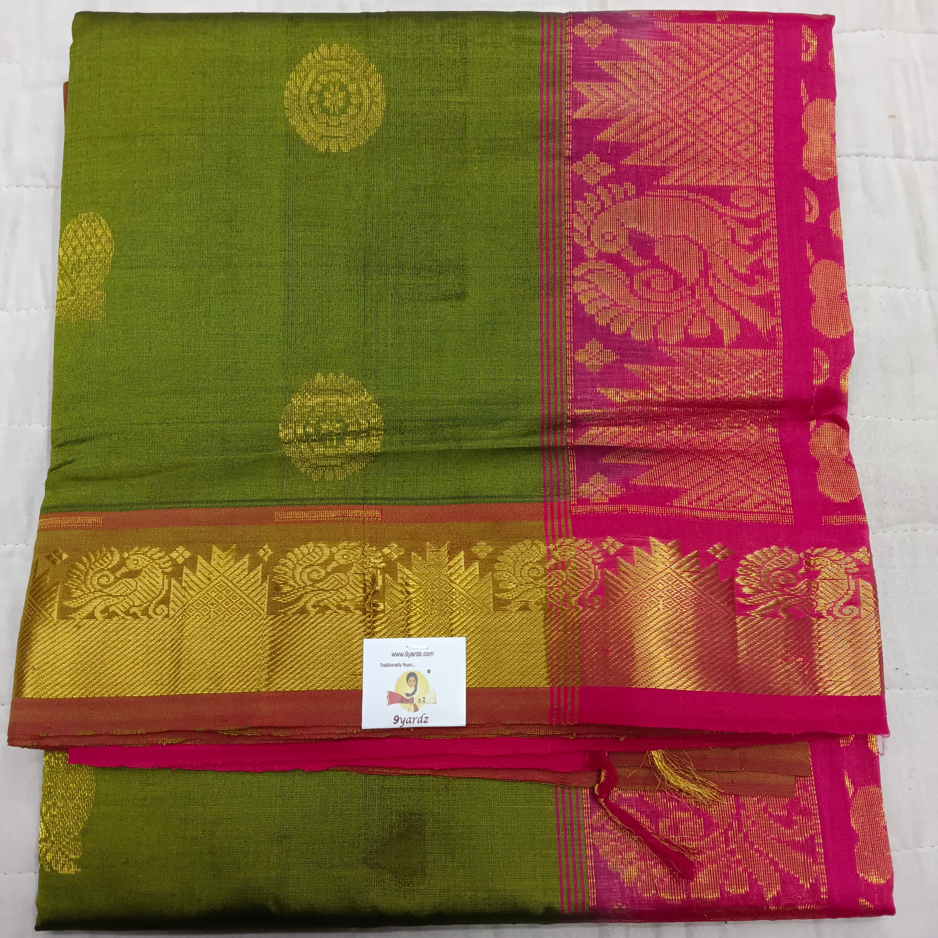 Semi silk cotton 6Yards