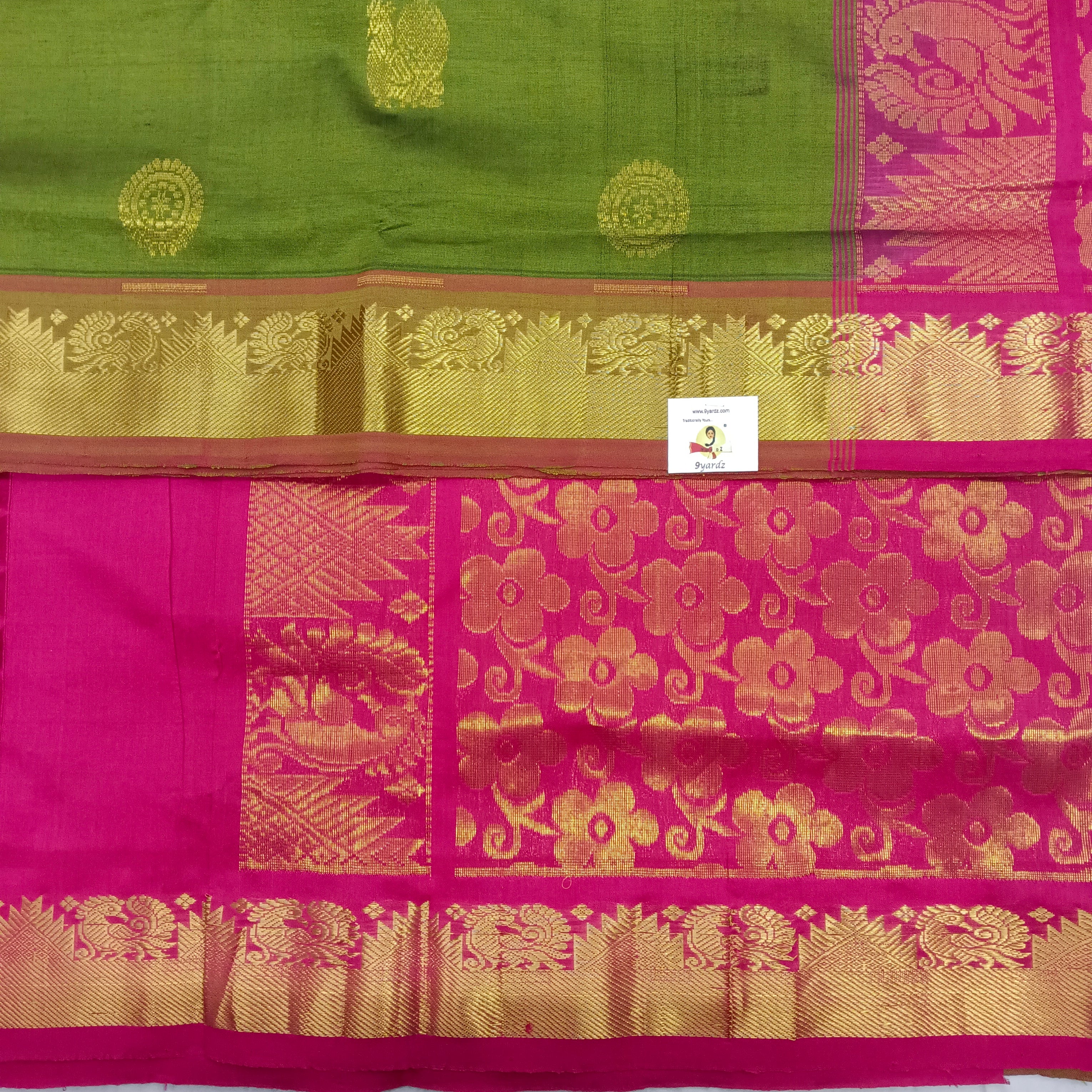 Semi silk cotton 6Yards