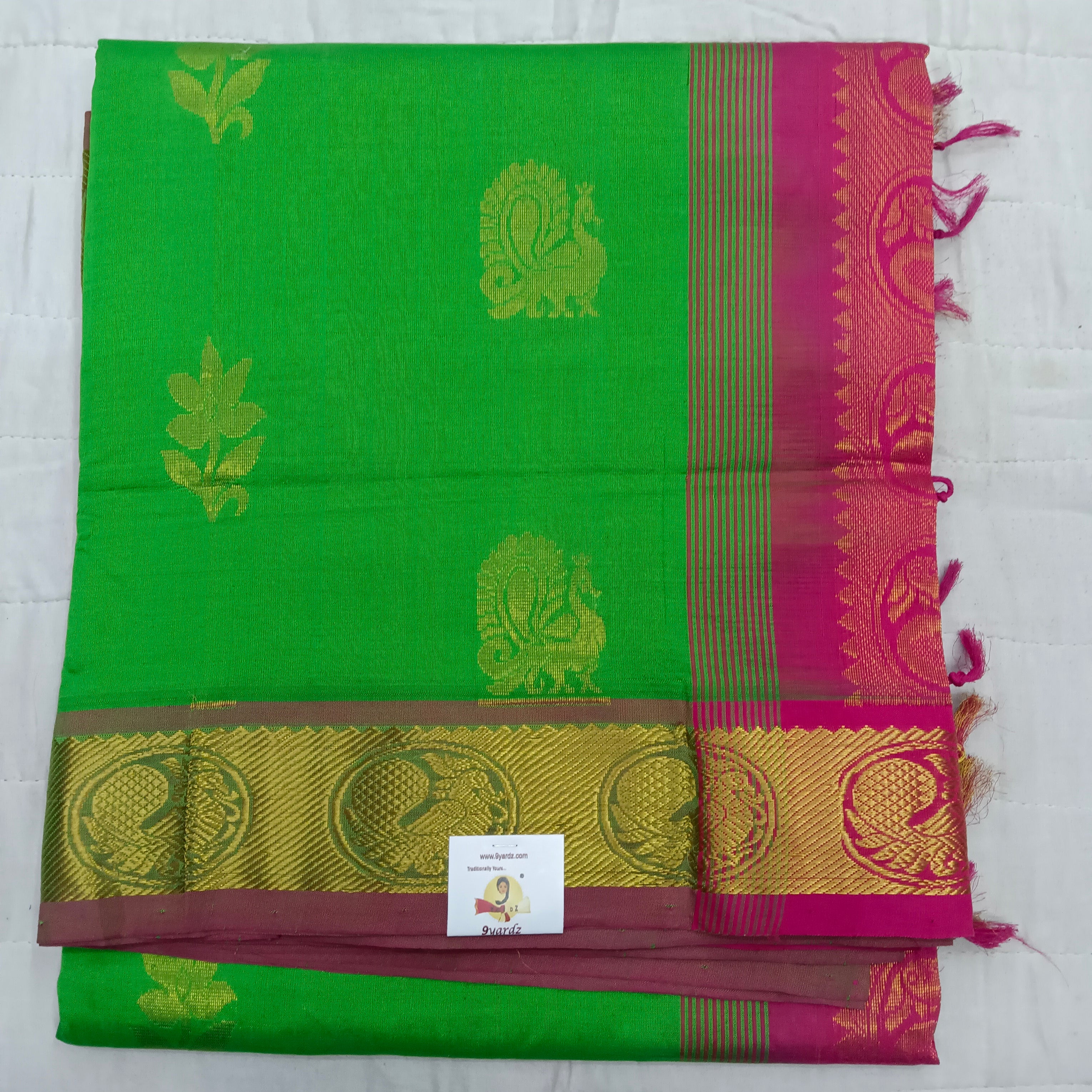 Semi silk cotton 6Yards