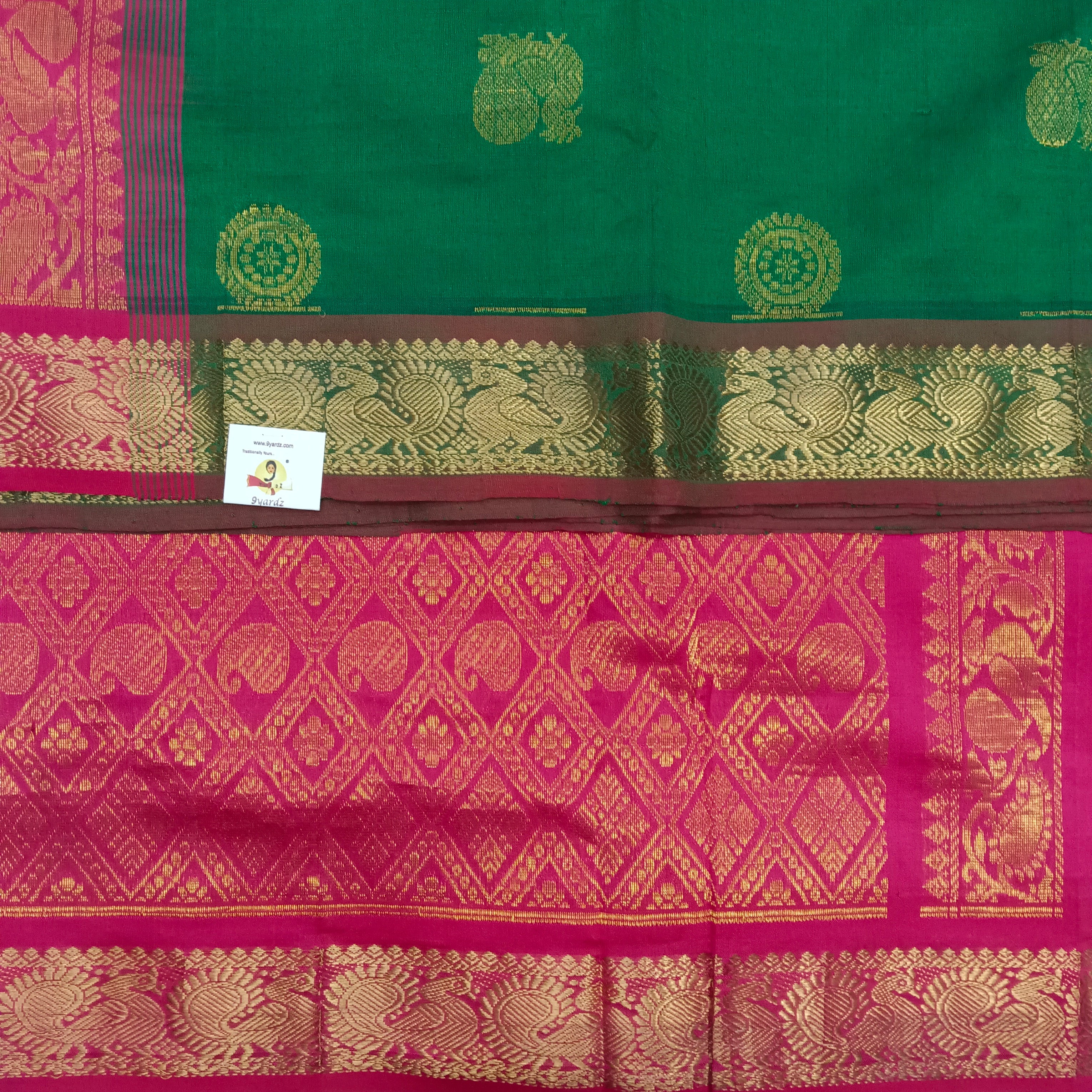 Semi silk cotton 6Yards
