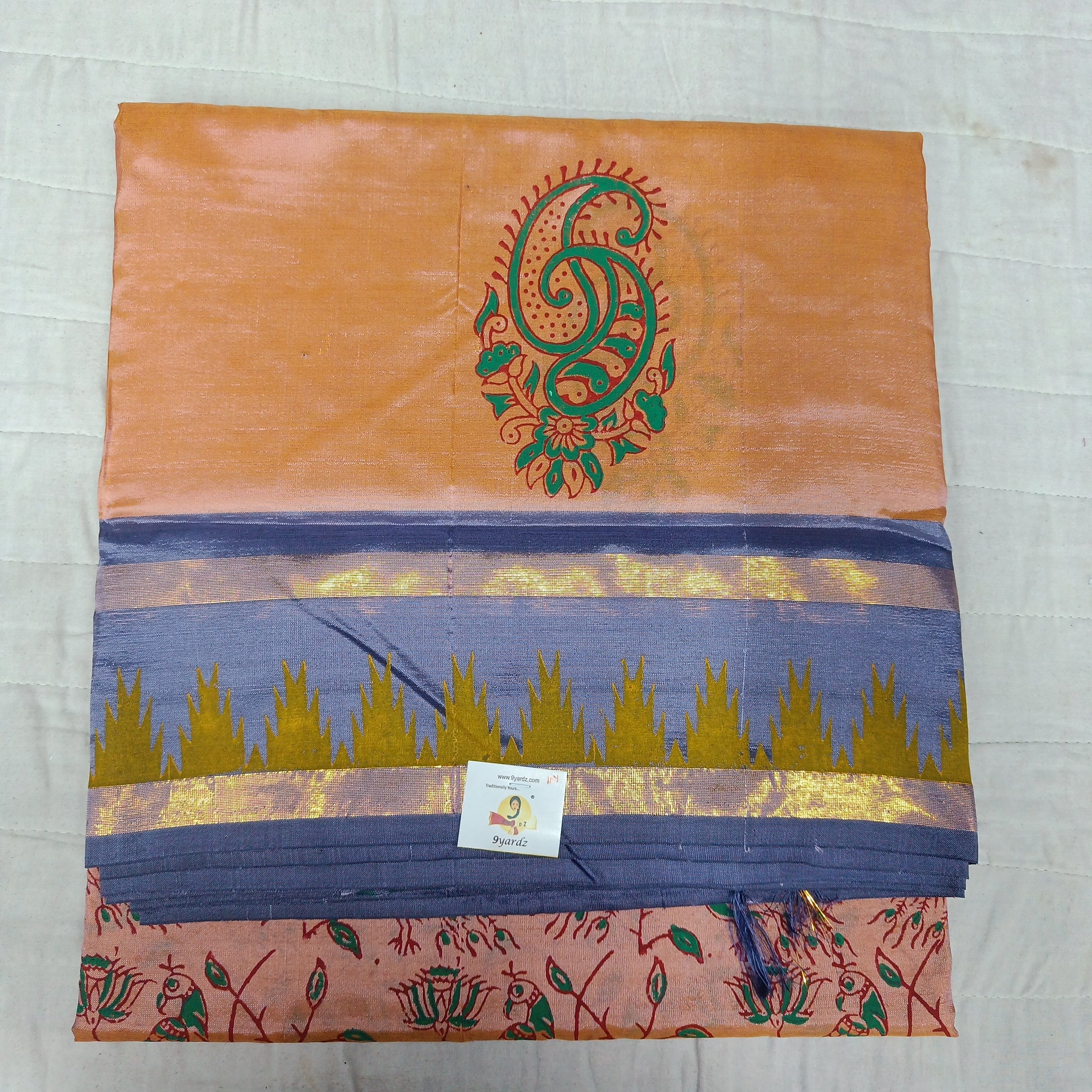 Chinallampattu printed madisar 10yardz