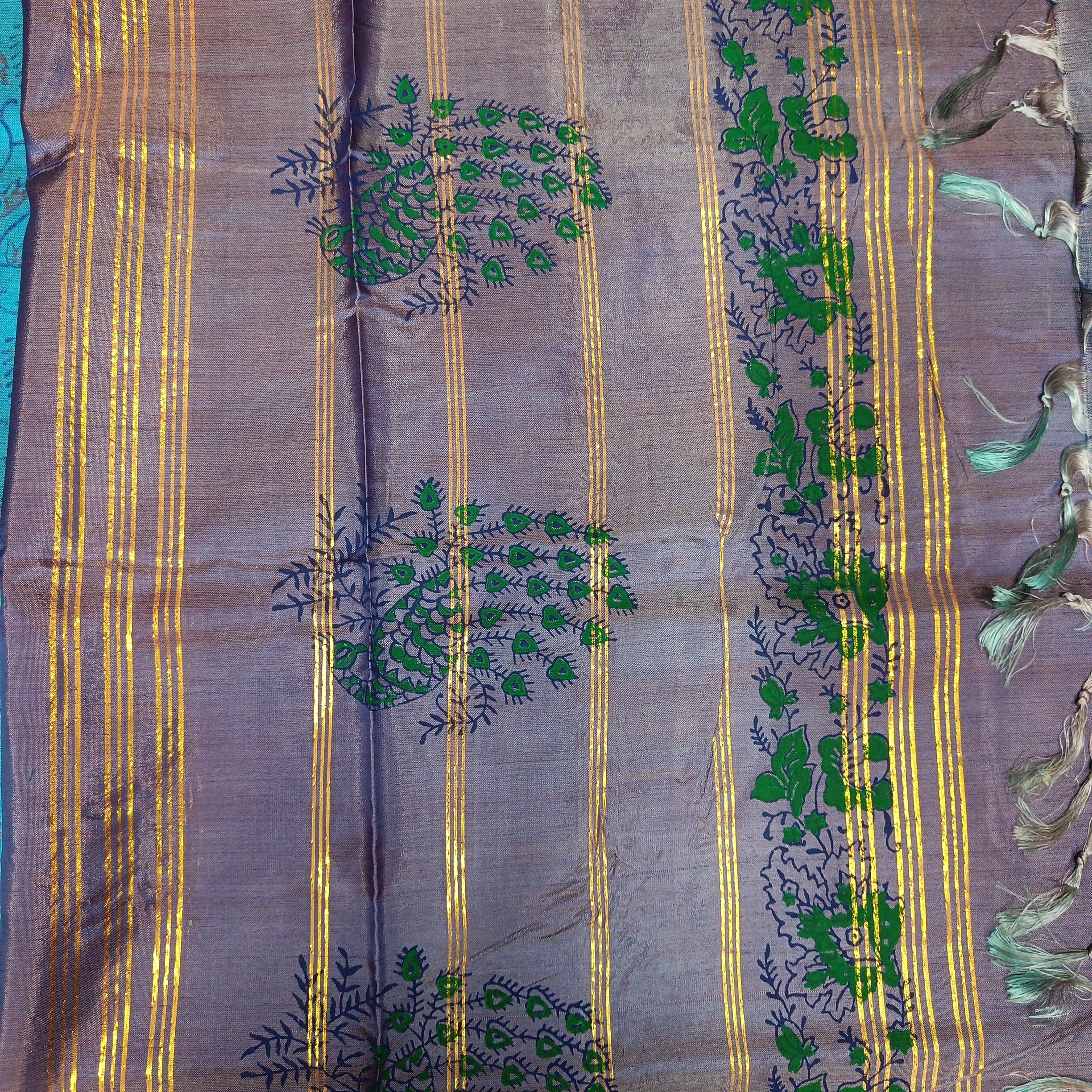 Chinallampattu printed madisar 10yardz