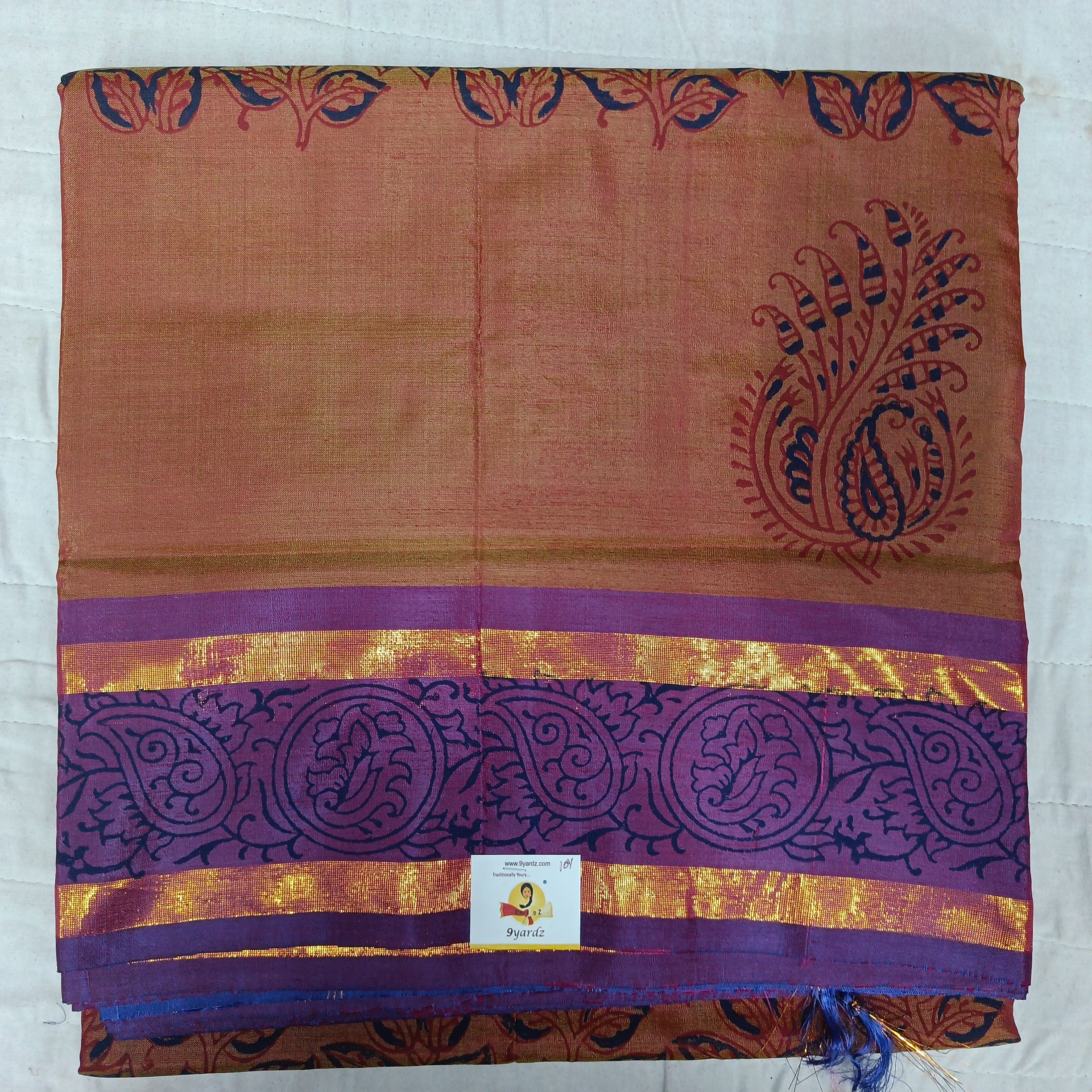 Chinallampattu printed madisar 10yardz