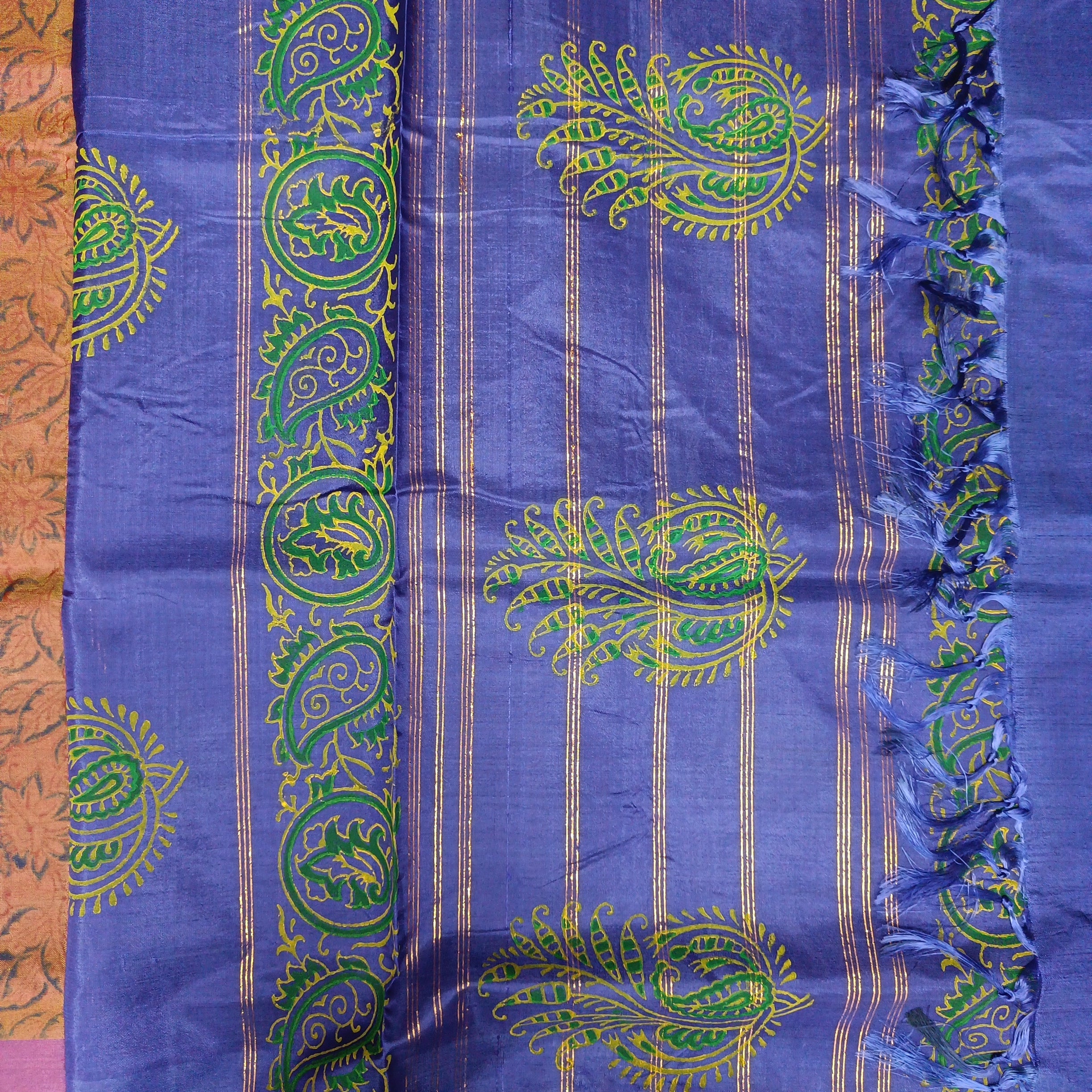 Chinallampattu printed madisar 10yardz