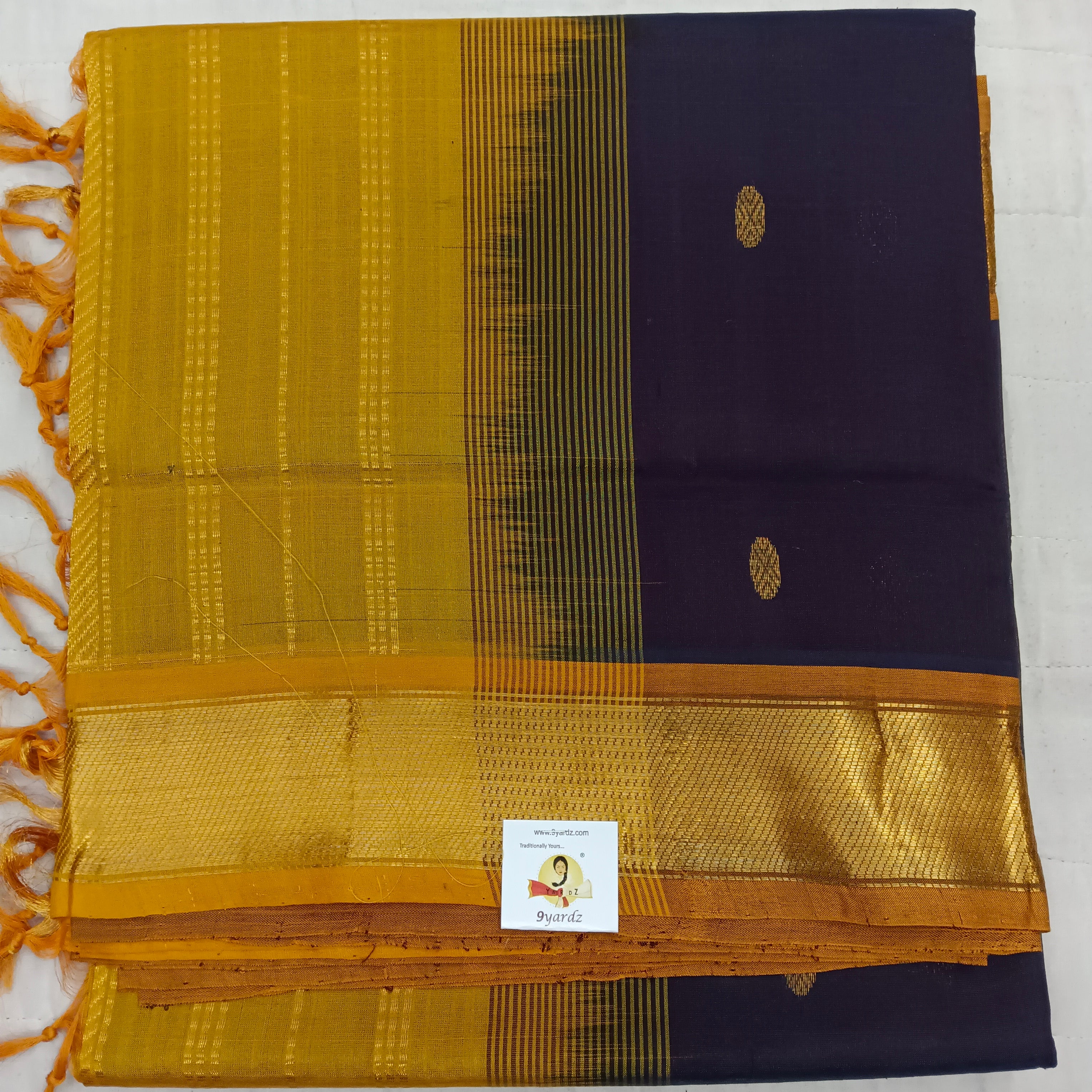 Pure silk cotton with butta