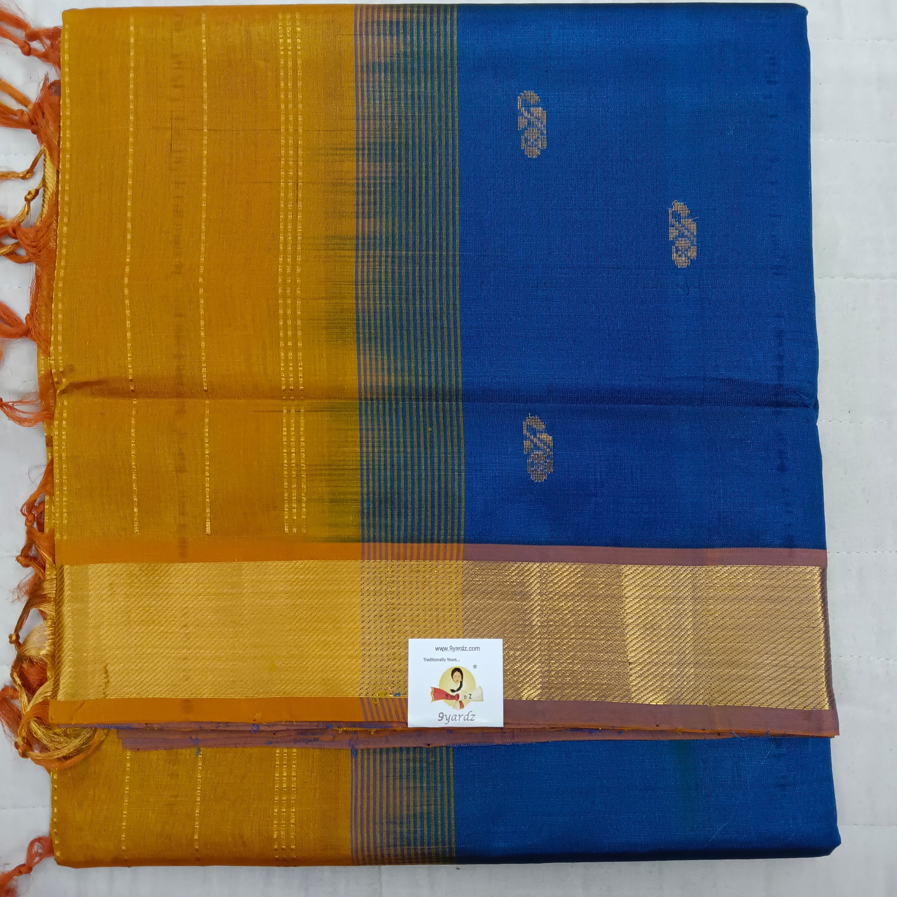Pure silk cotton with butta