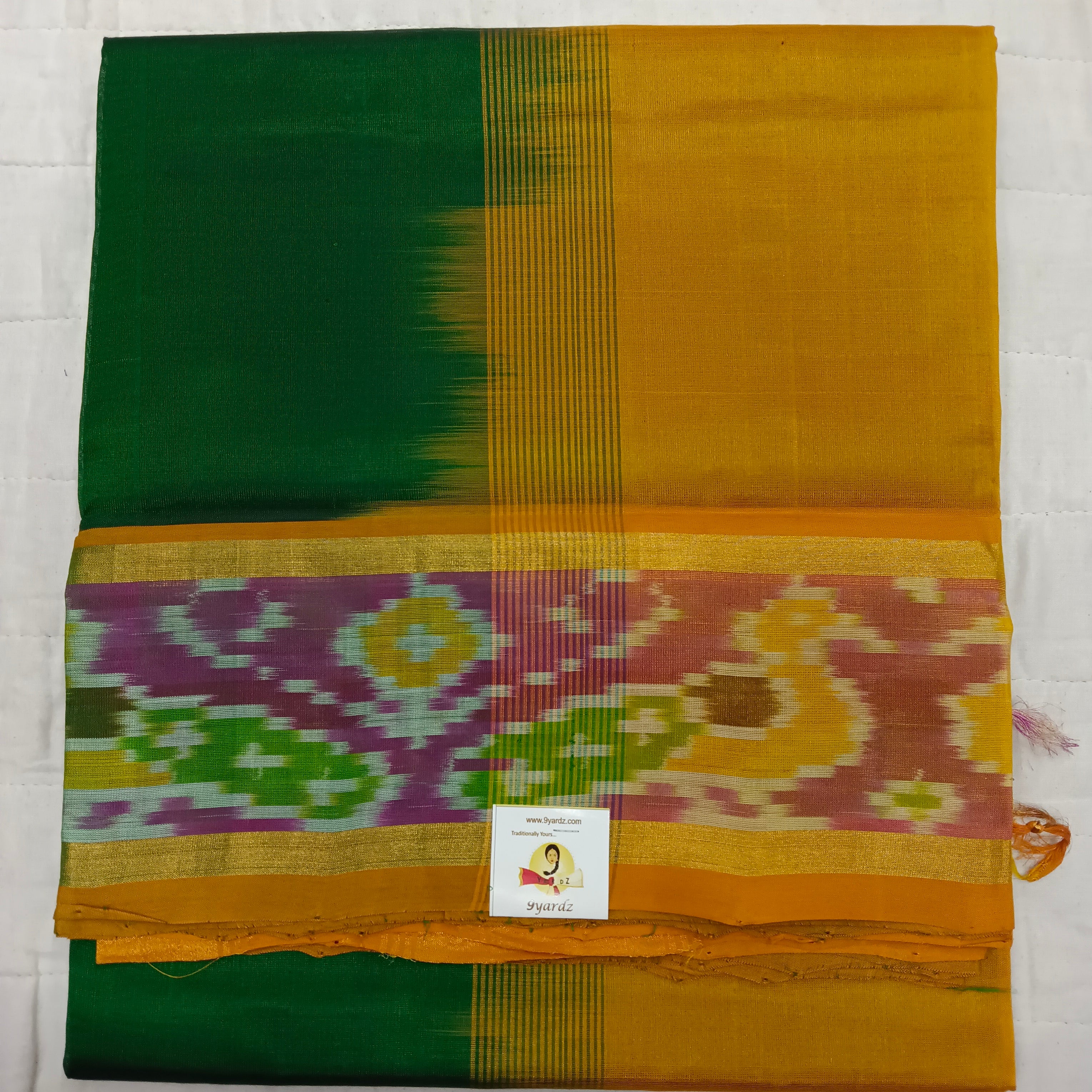 Pure silk cotton 6 yards