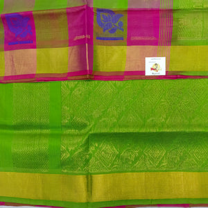 Rich jari butta in body with rich pallu- Andhra Silk Cotton 6 yards