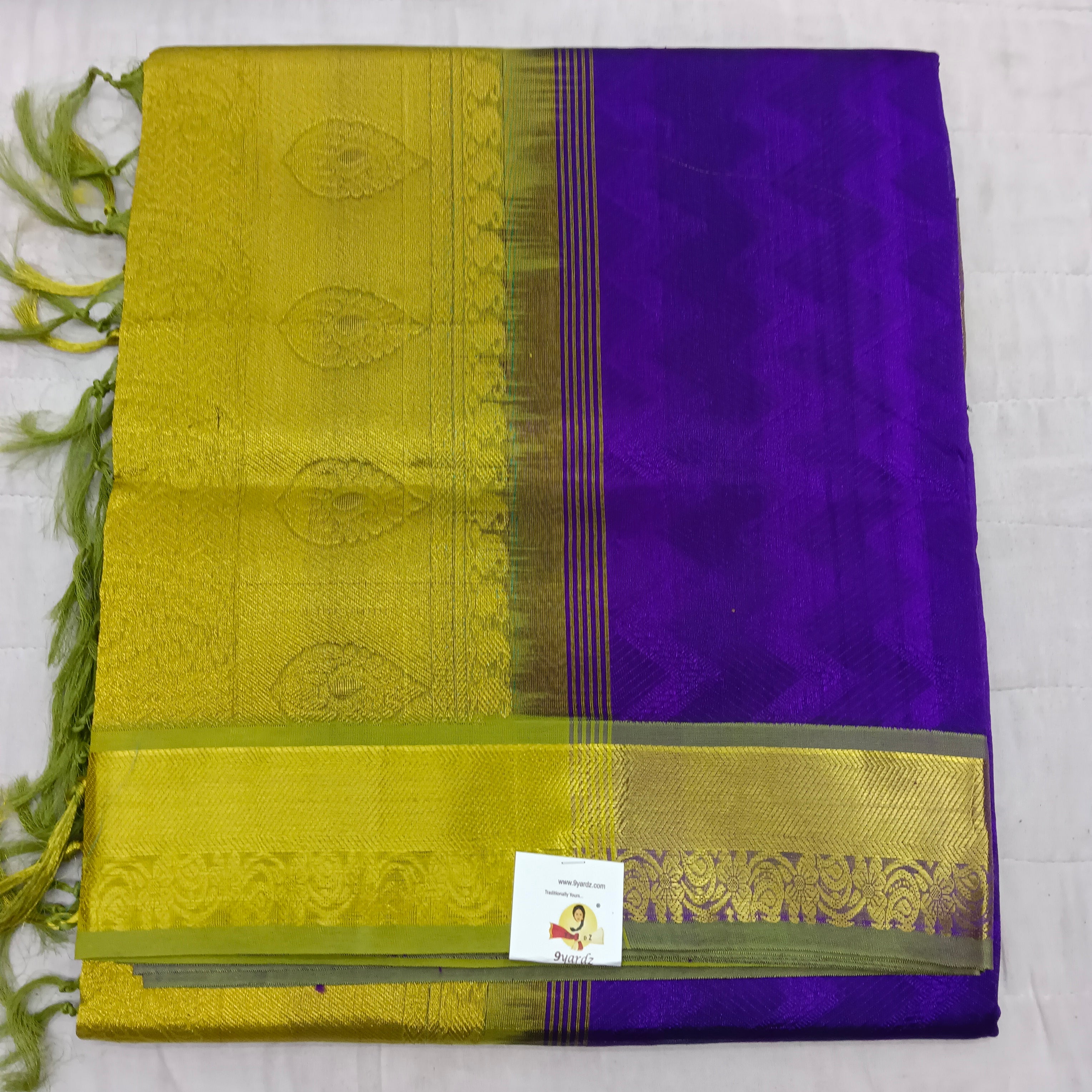 Rich Pallu Silk Cotton 6yardz