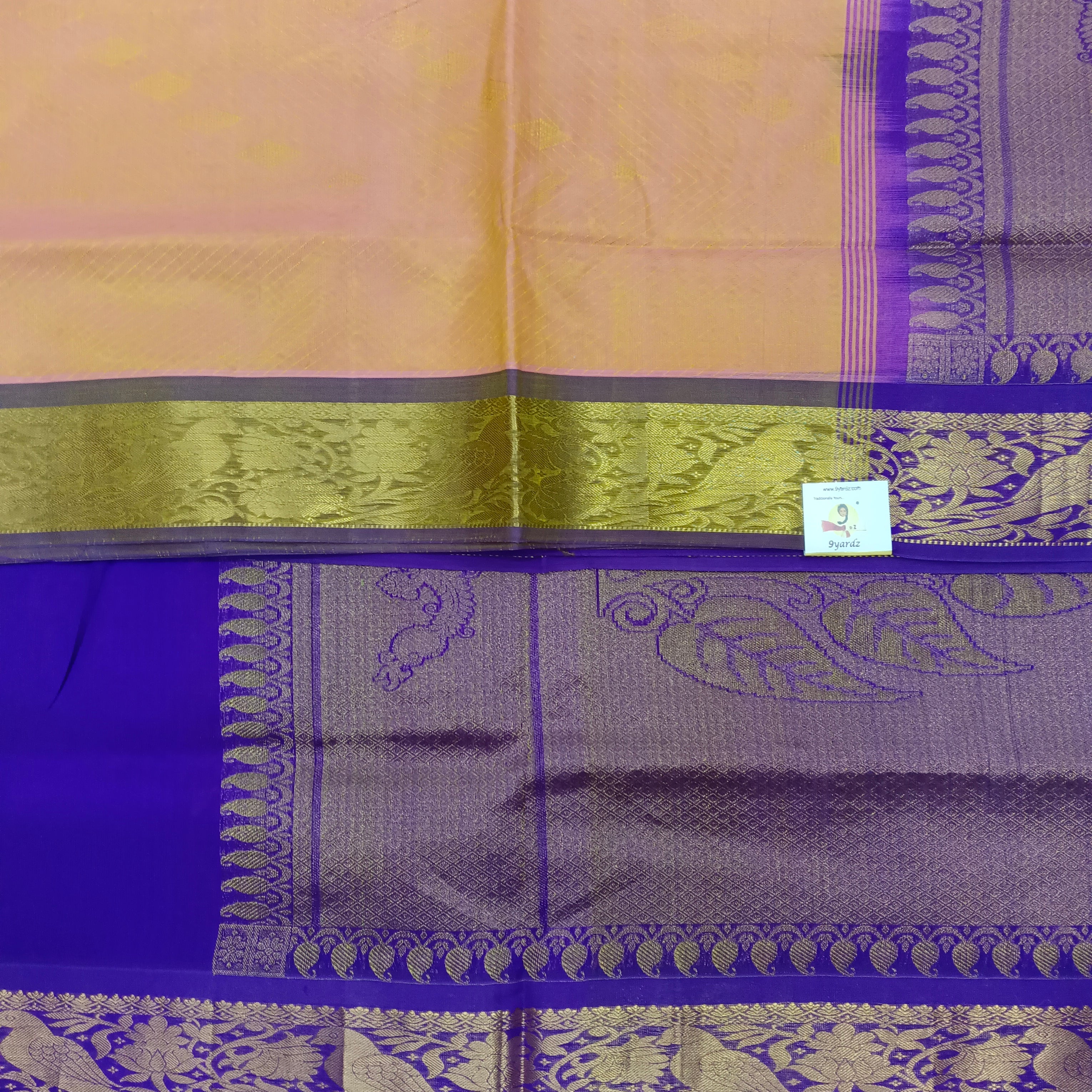 Rich Pallu Silk Cotton 6yardz