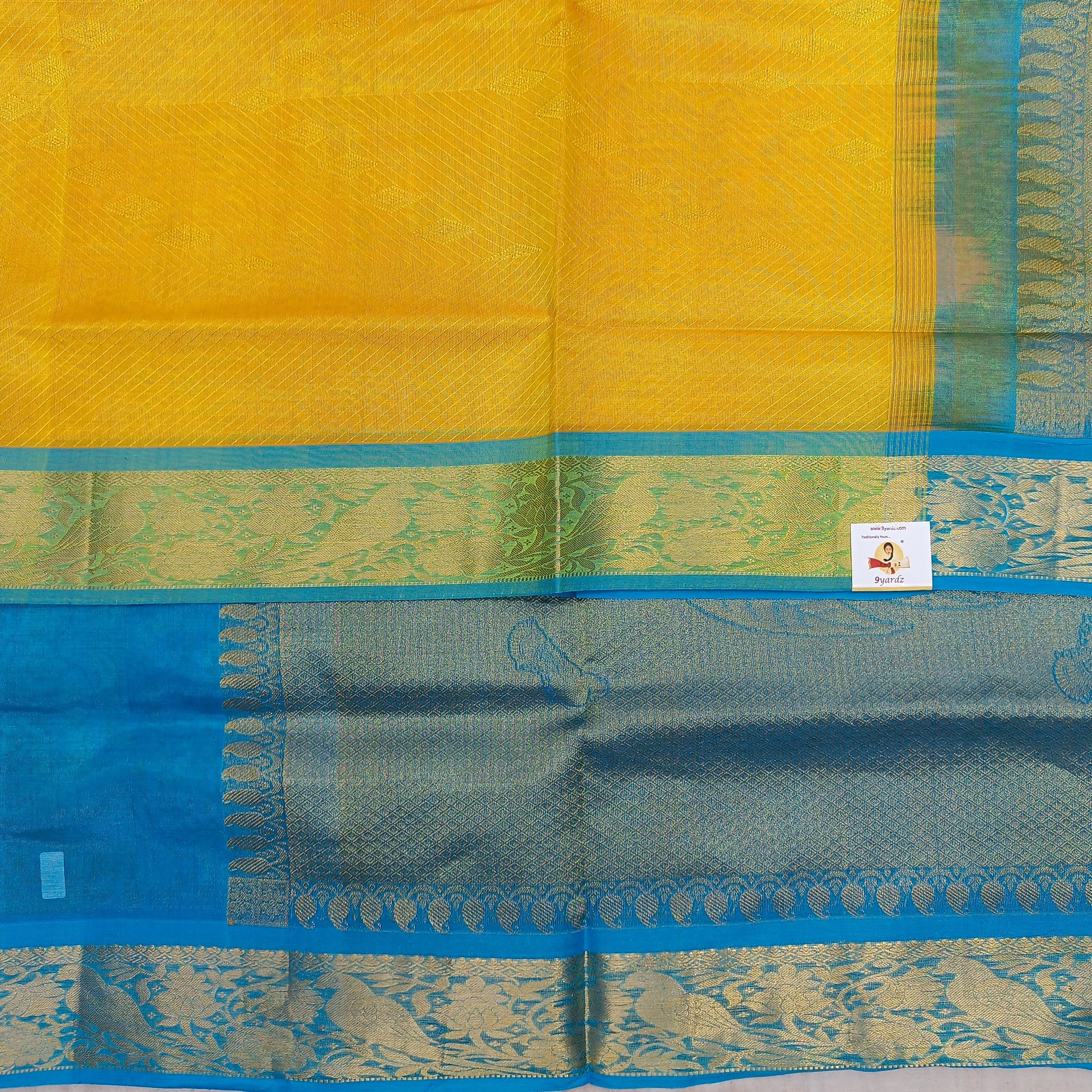 Rich Pallu Silk Cotton 6yardz