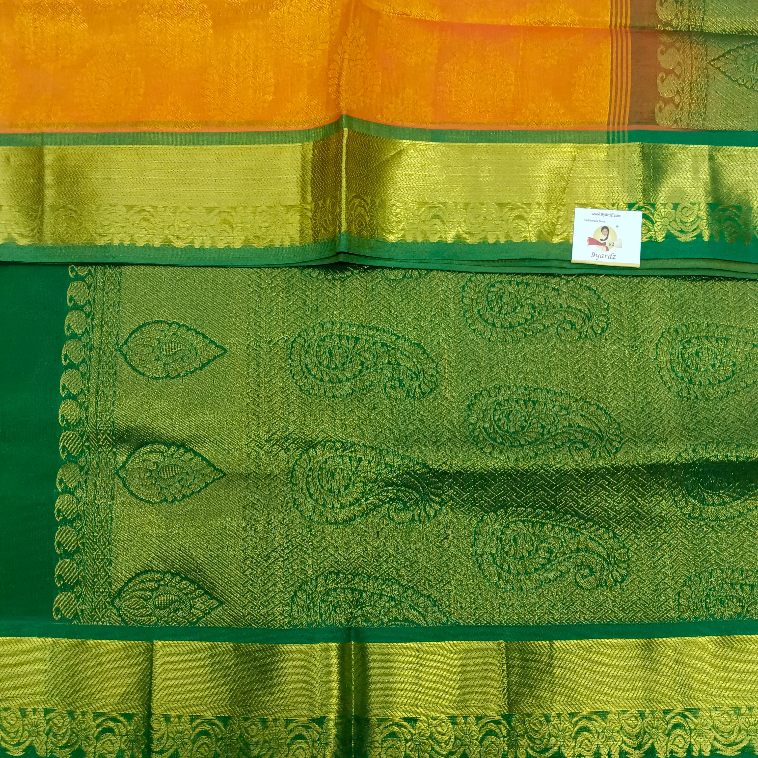Rich Pallu Silk Cotton 6yardz