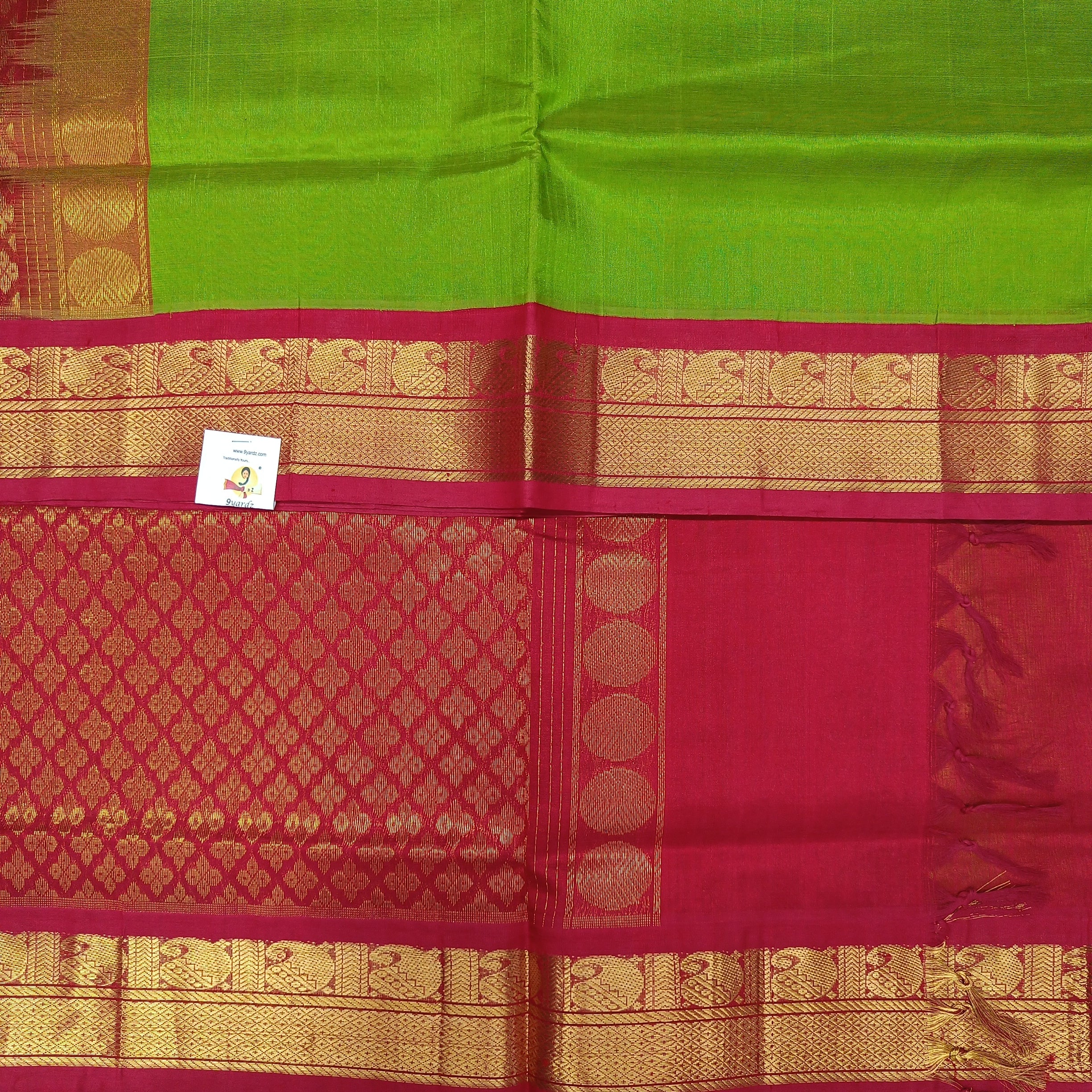 Pure Silk Cotton 6Yards