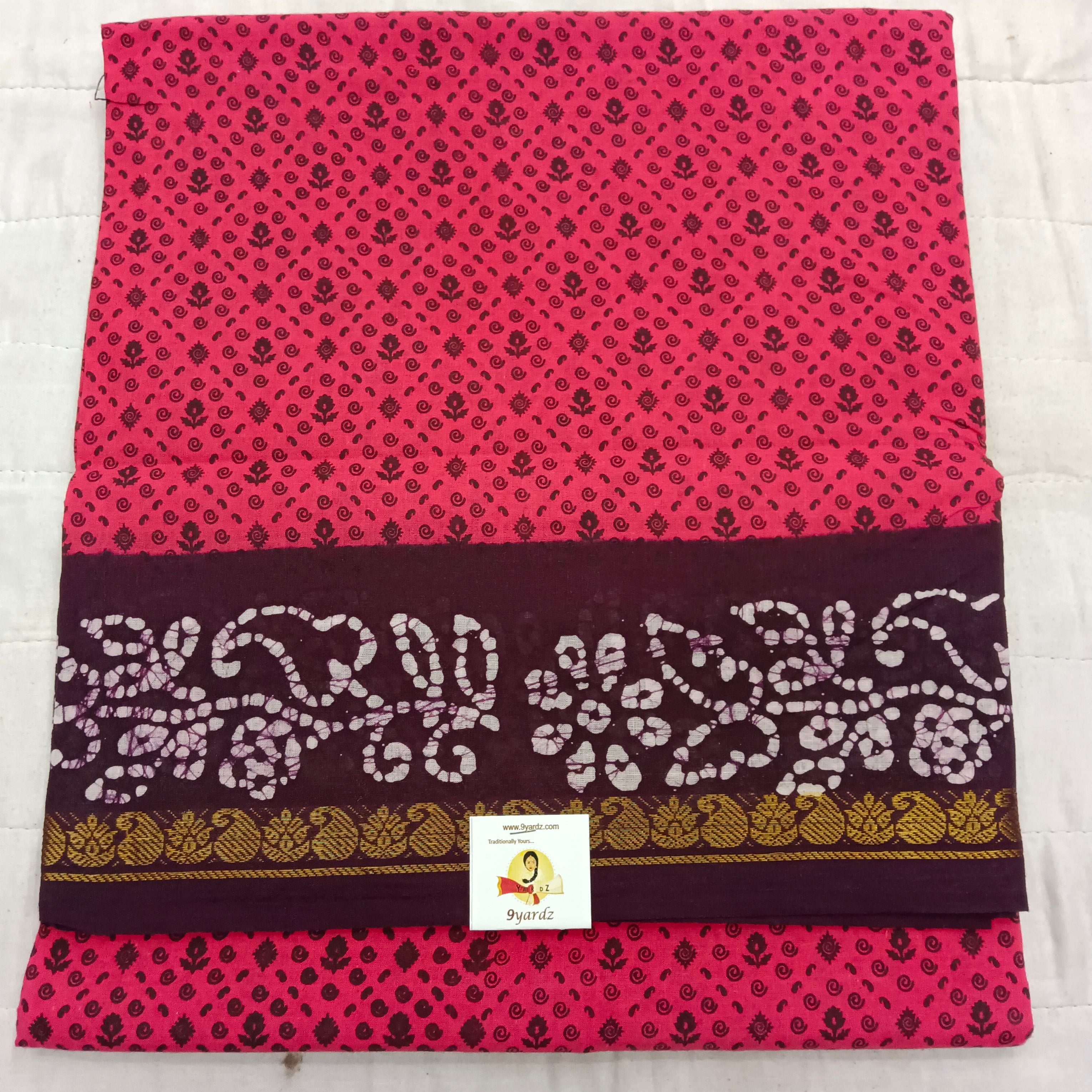 Sungudi cotton 6 yards