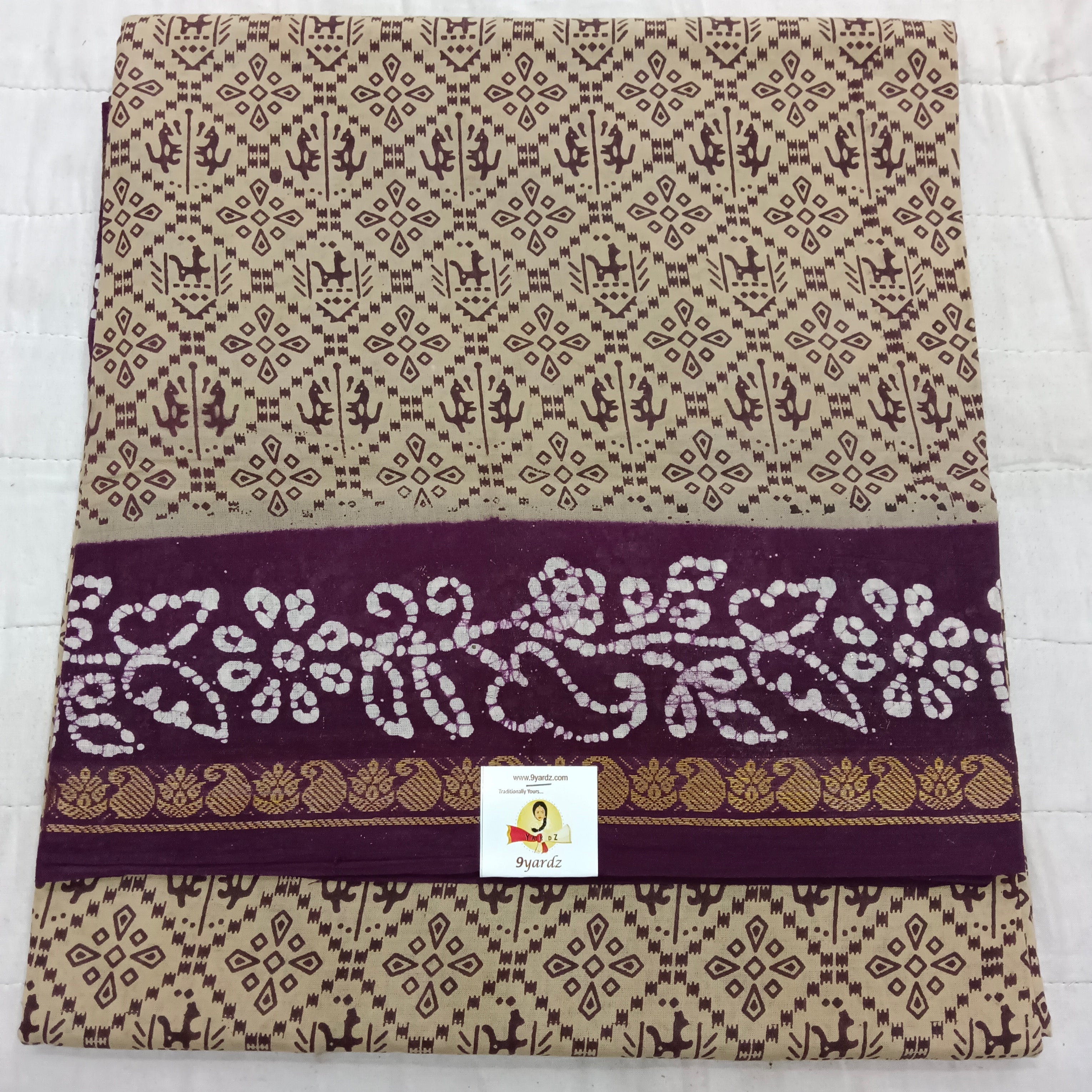 Sungudi cotton 6 yards