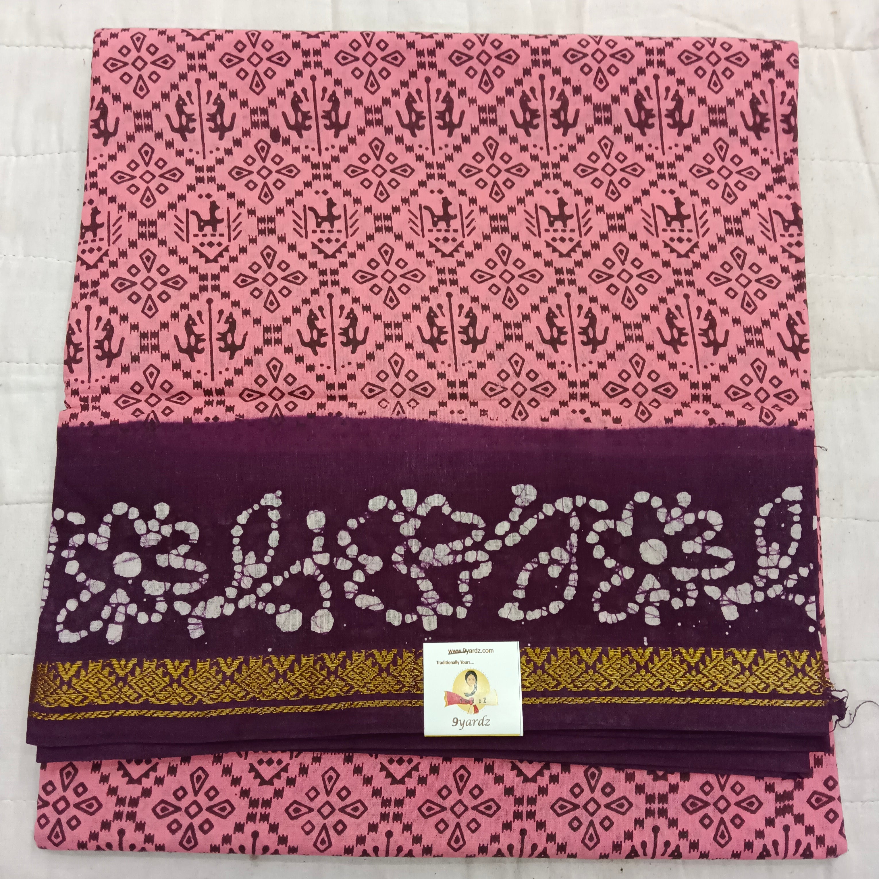 Sungudi cotton 6 yards