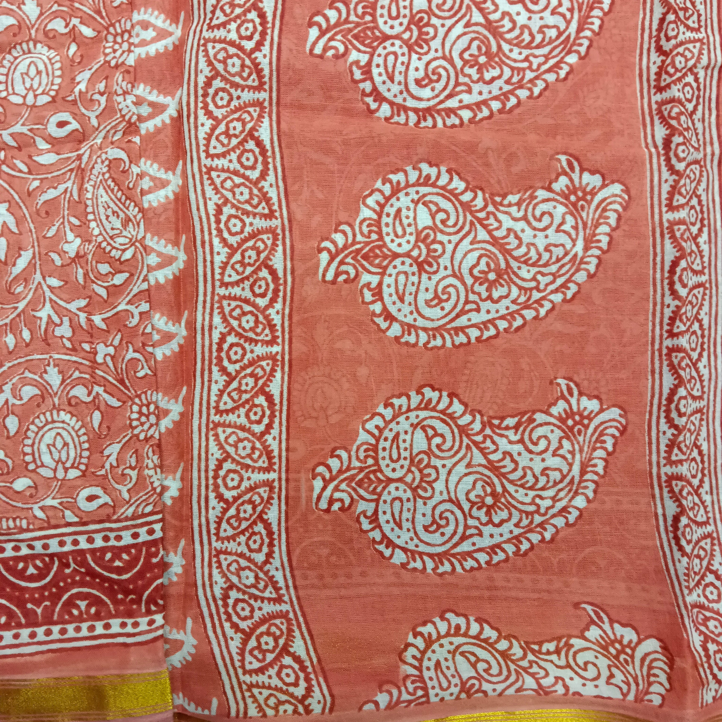 Chanderi cotton 6 yards