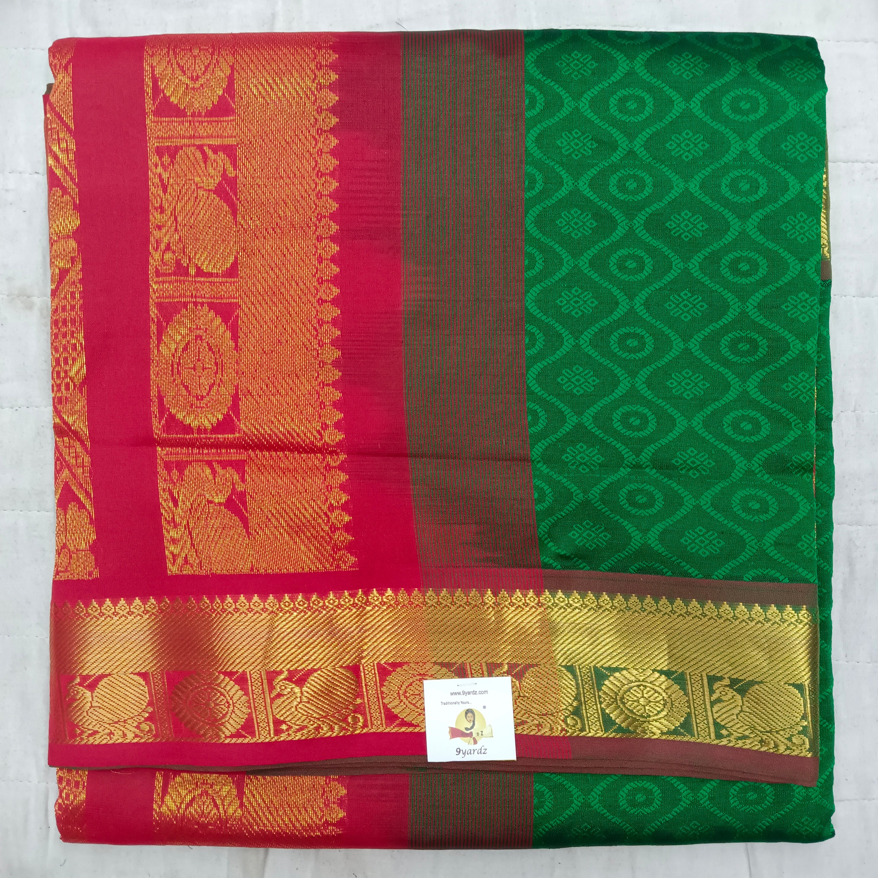 Semi Silk cotton Madisar Embossed