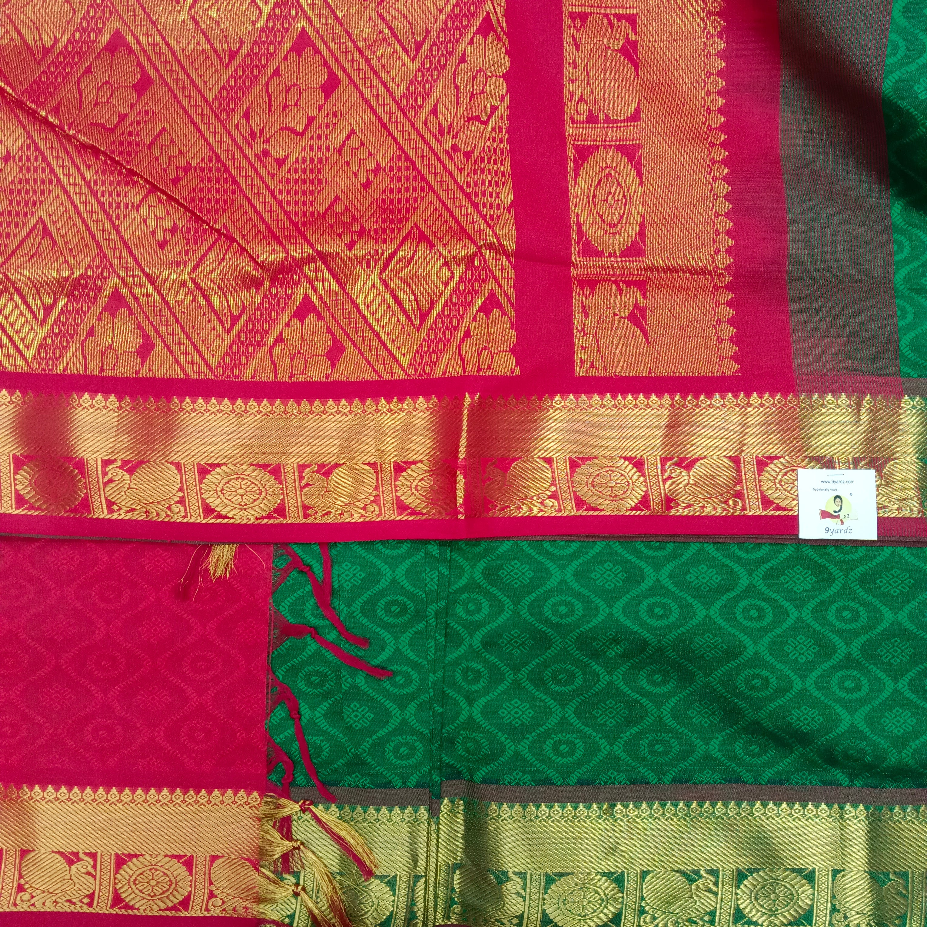 Semi Silk cotton Madisar Embossed