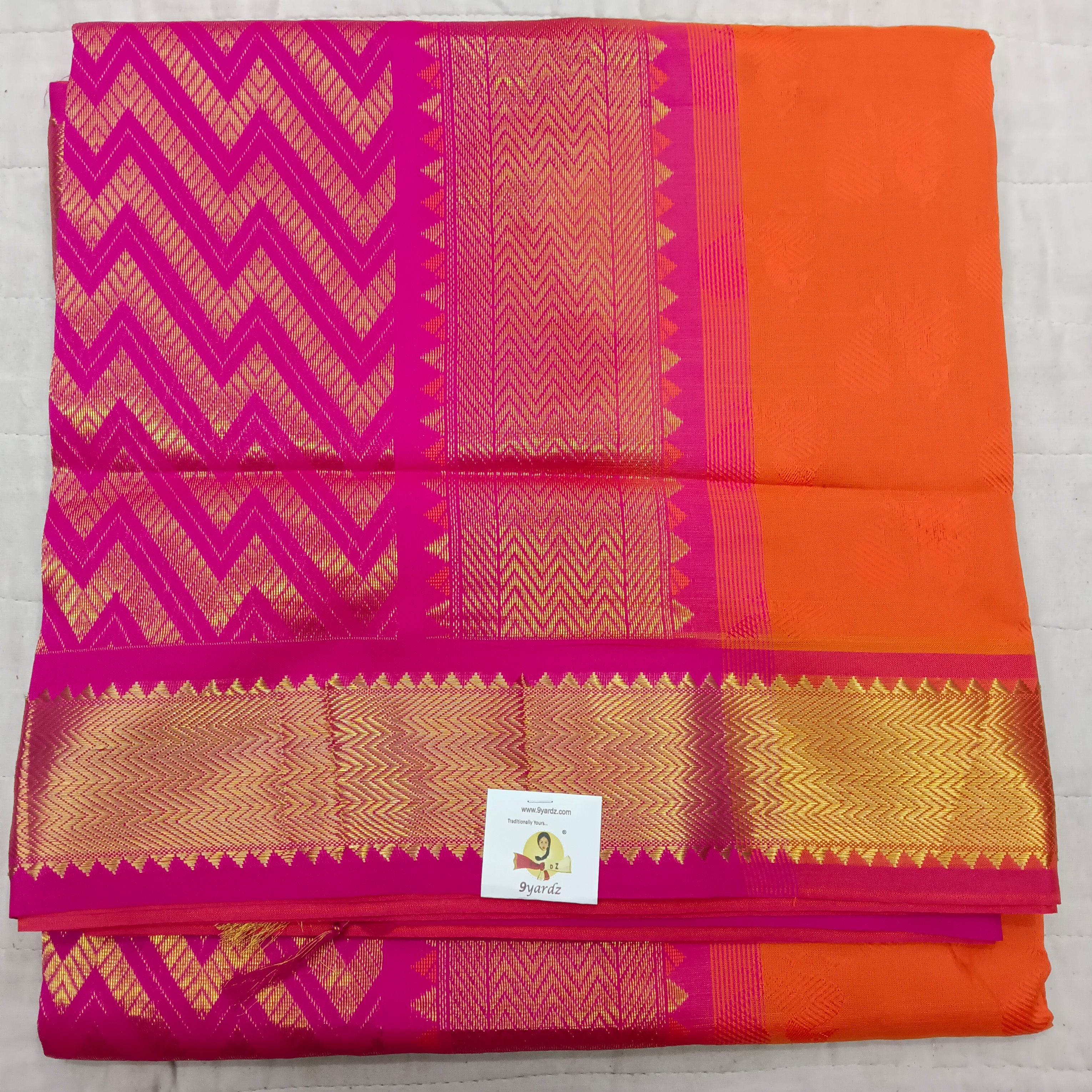 Semi Silk cotton Madisar Embossed
