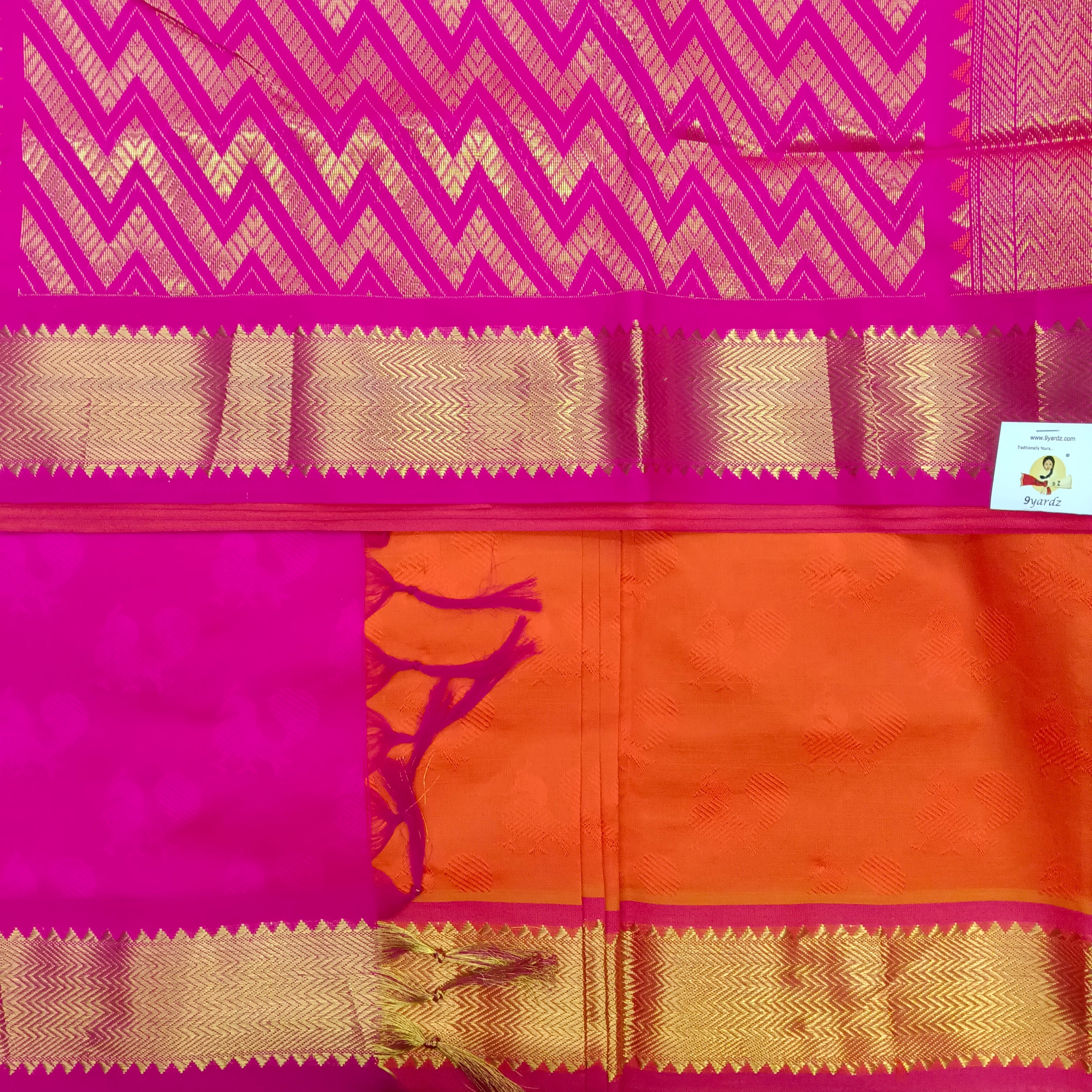 Semi Silk cotton Madisar Embossed