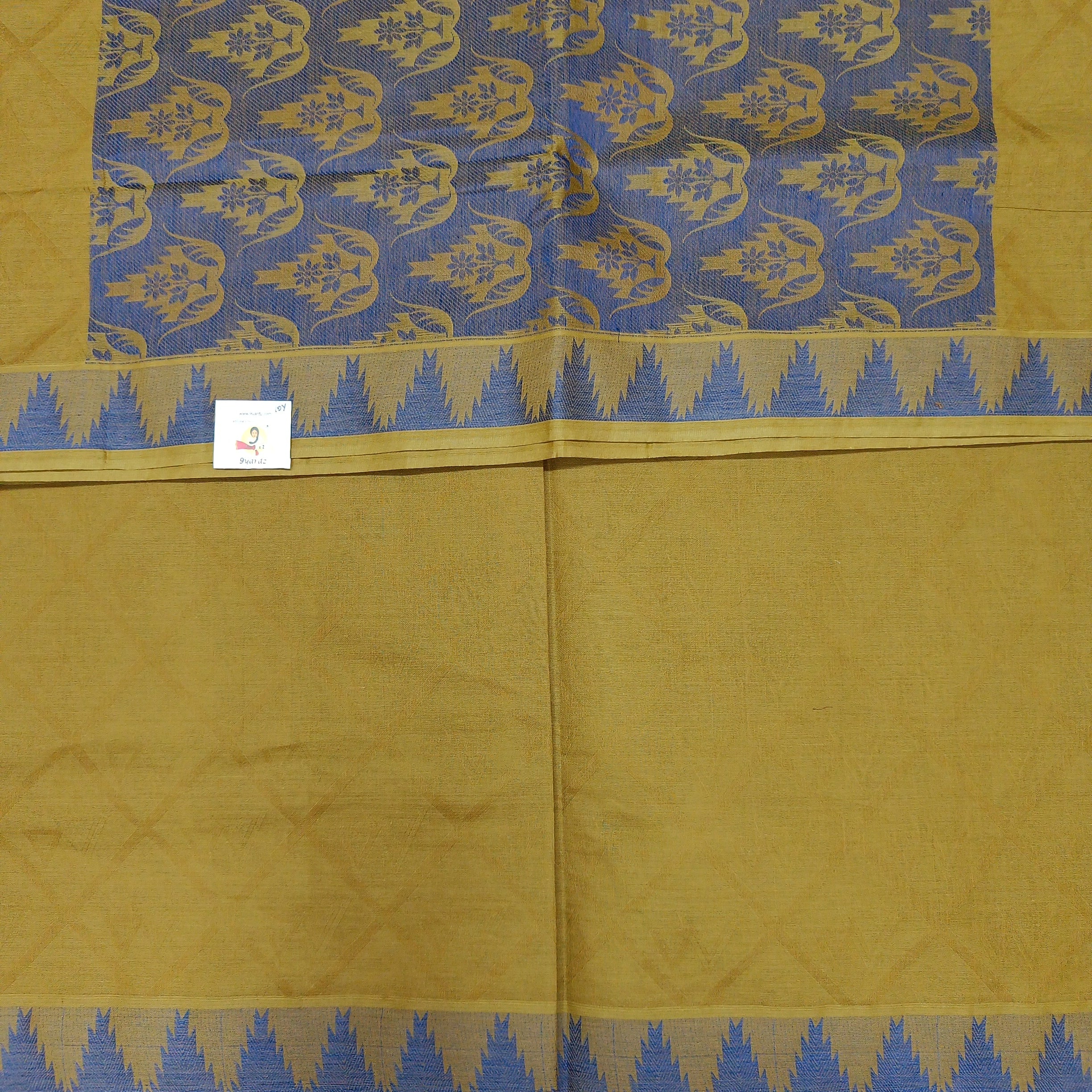 Rich Cotton Embossed sarees