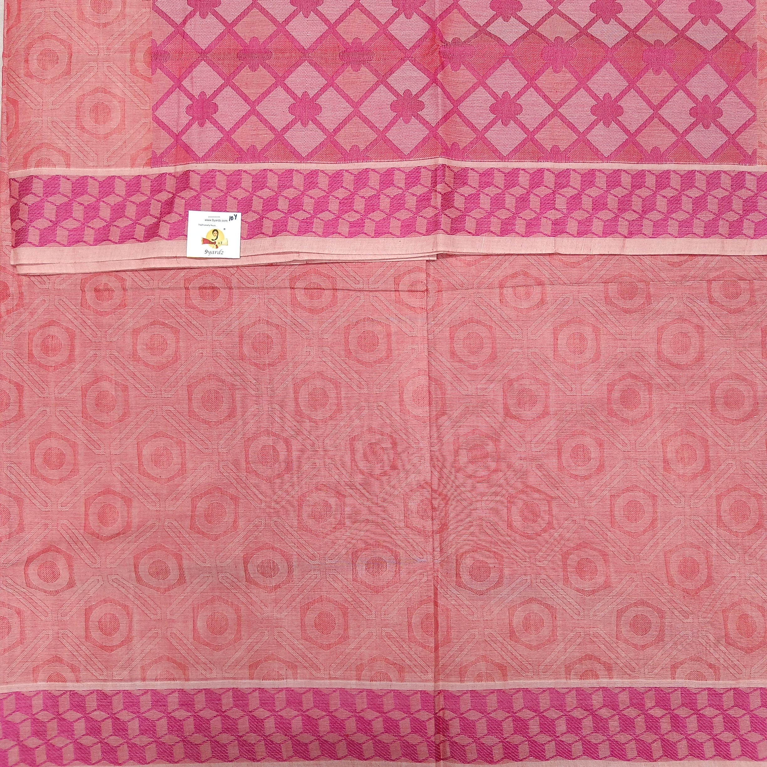 Rich Cotton Embossed sarees