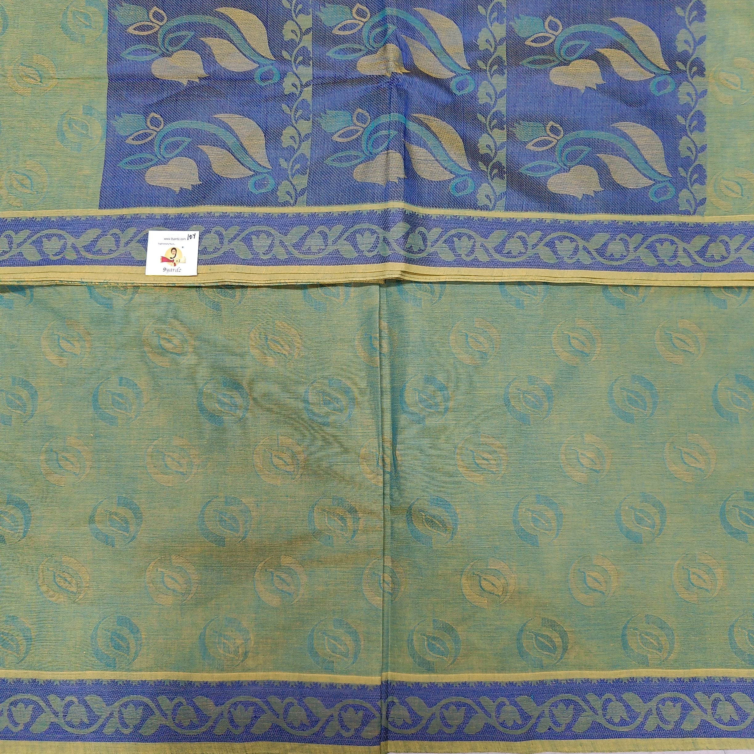 Rich Cotton Embossed sarees