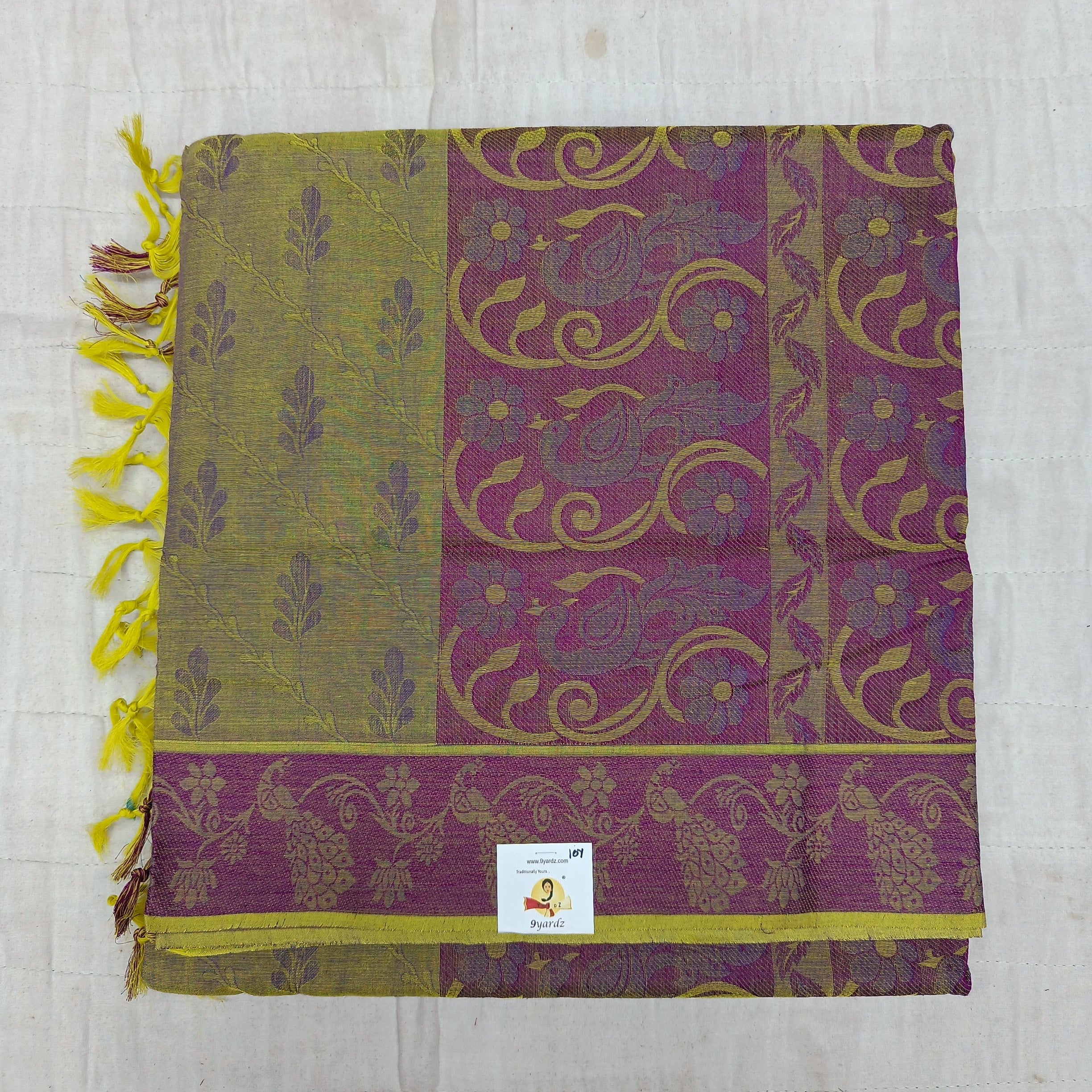 Rich Cotton Embossed sarees