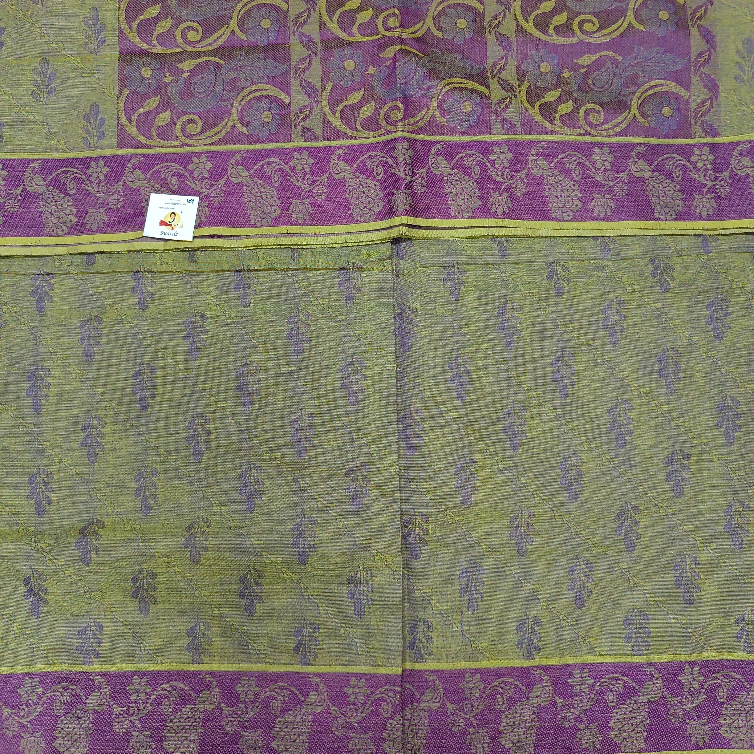 Rich Cotton Embossed sarees
