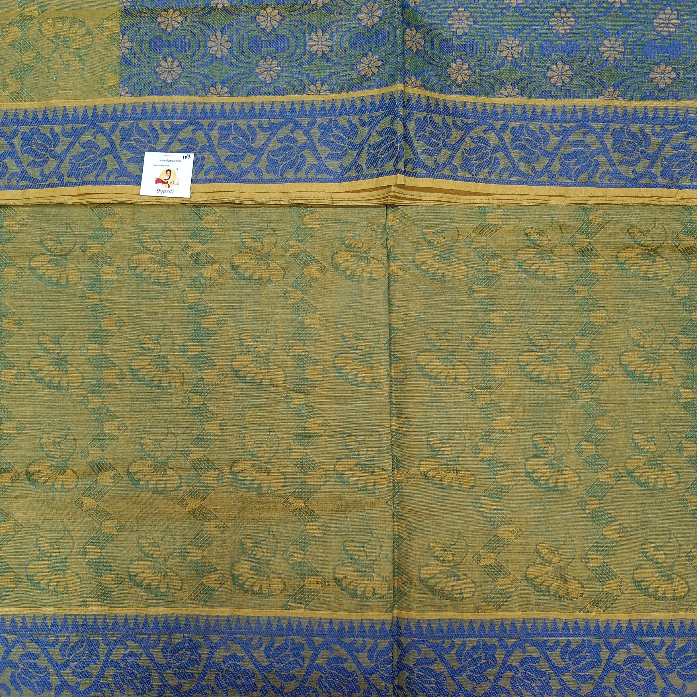 Rich Cotton Embossed sarees