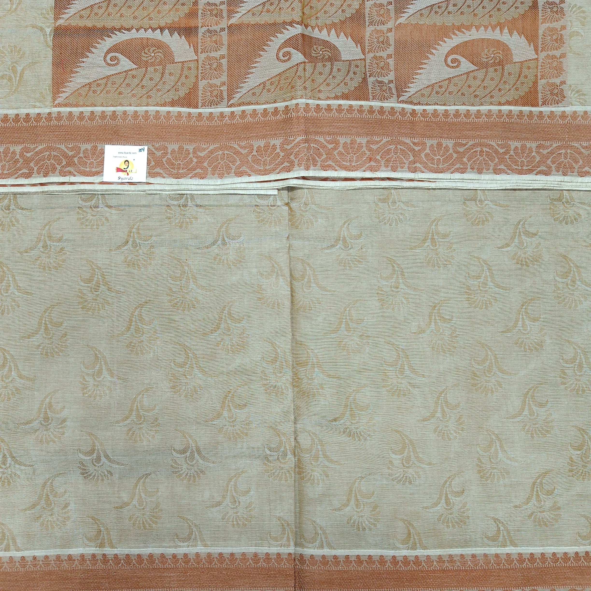 Rich Cotton Embossed sarees