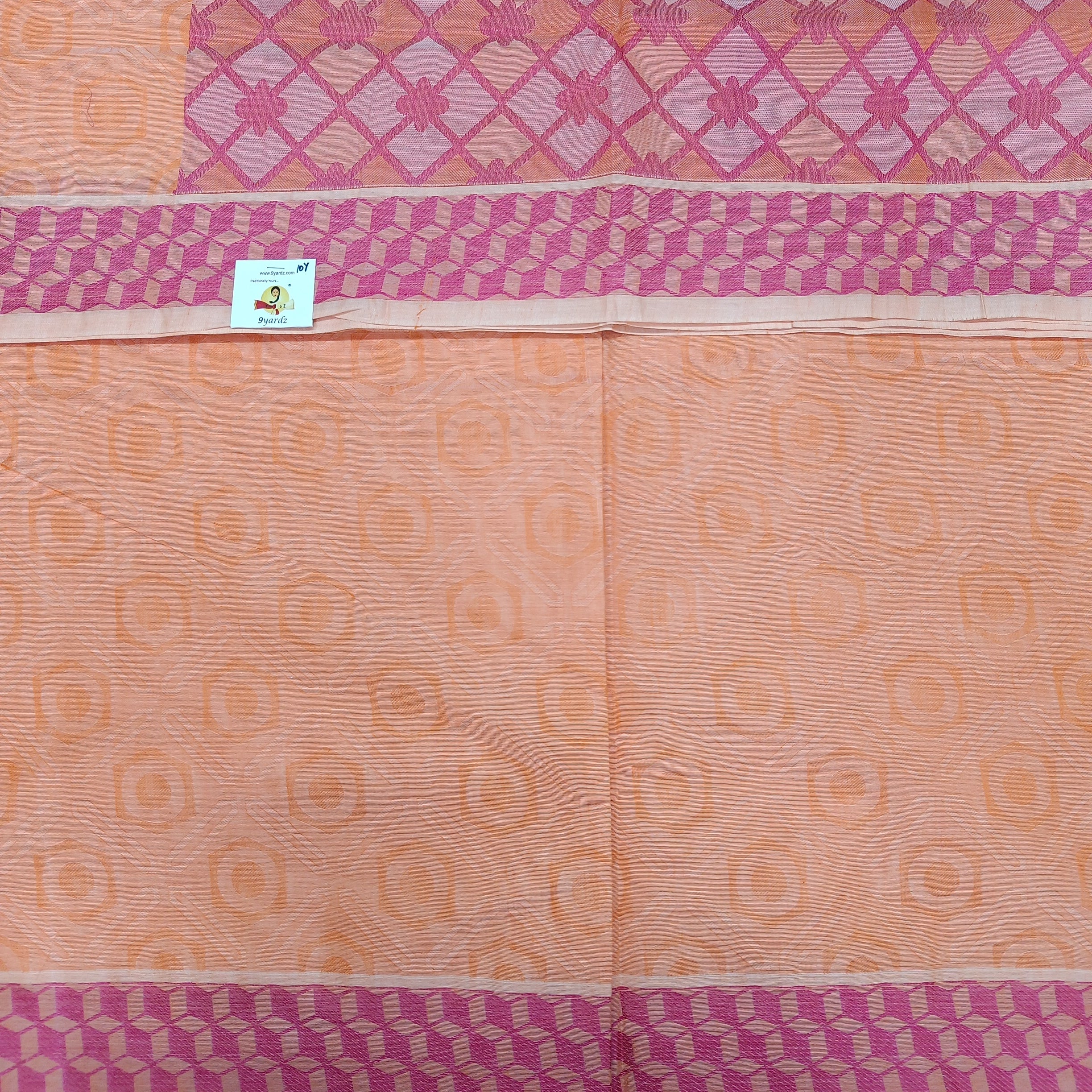 Rich Cotton Embossed sarees