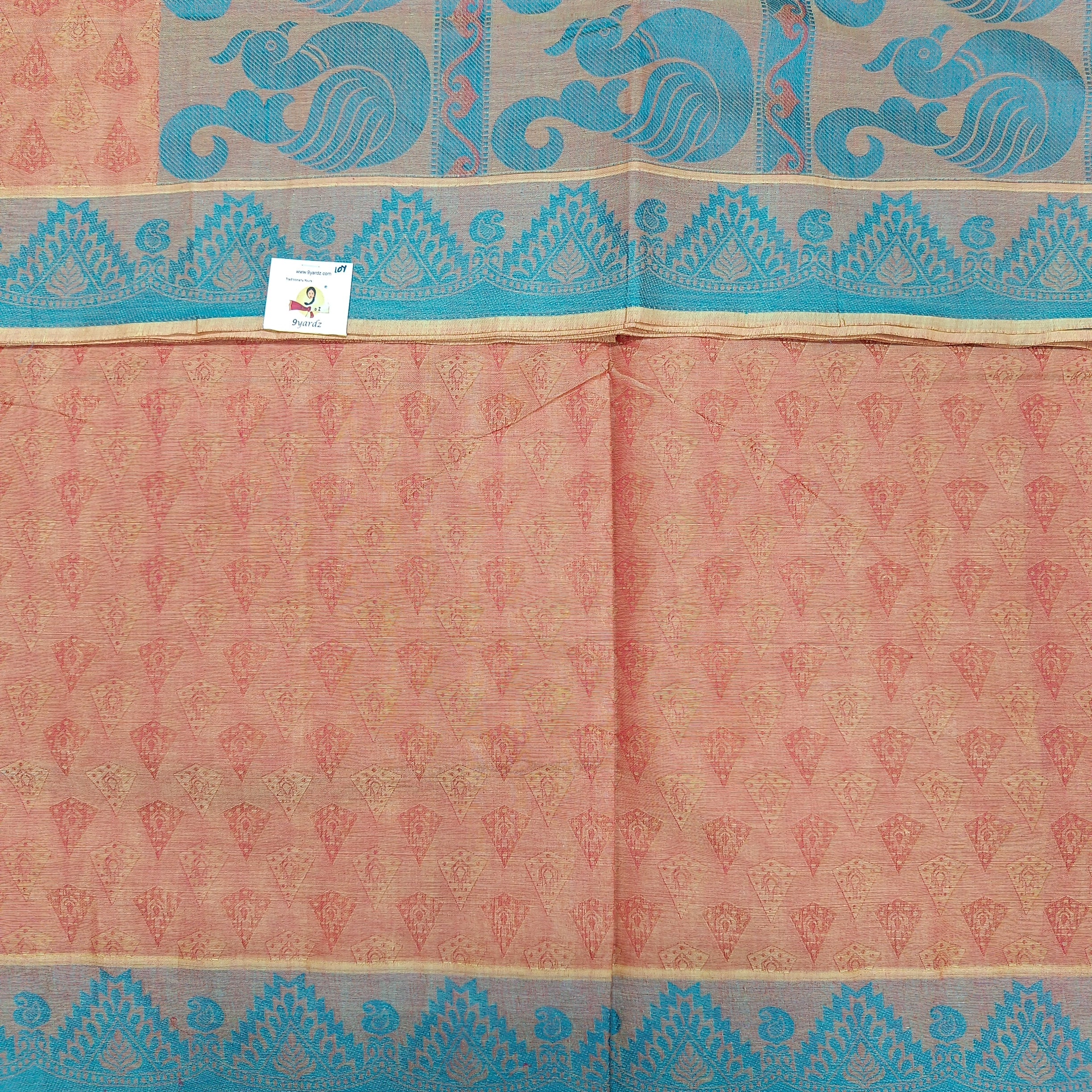 Rich Cotton Embossed sarees