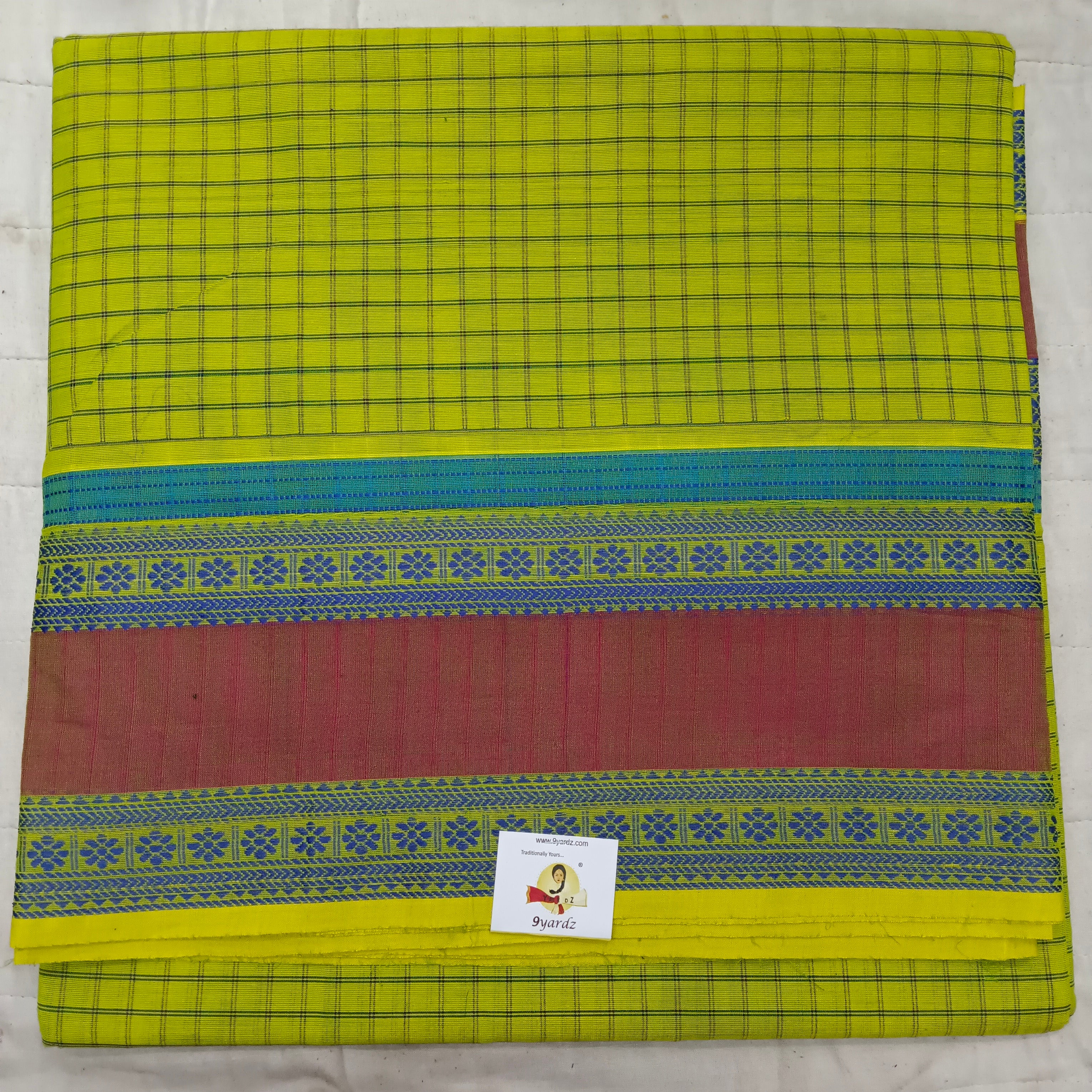 Chettinadu / Karaikudi cotton 10.5 yards madisar