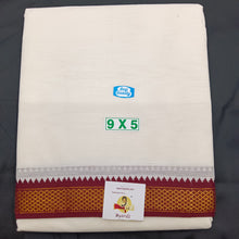 Load image into Gallery viewer, Cotton Dhothi UnBleached 9*5