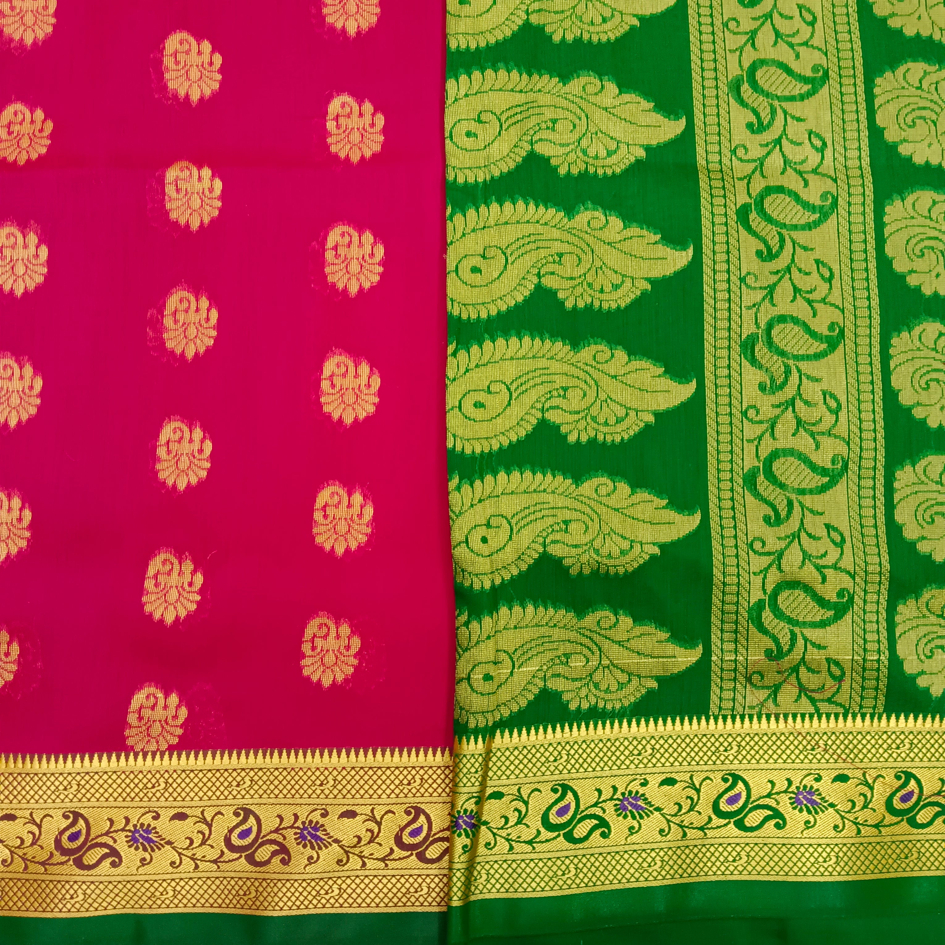 Paithani Art Silk Madisar