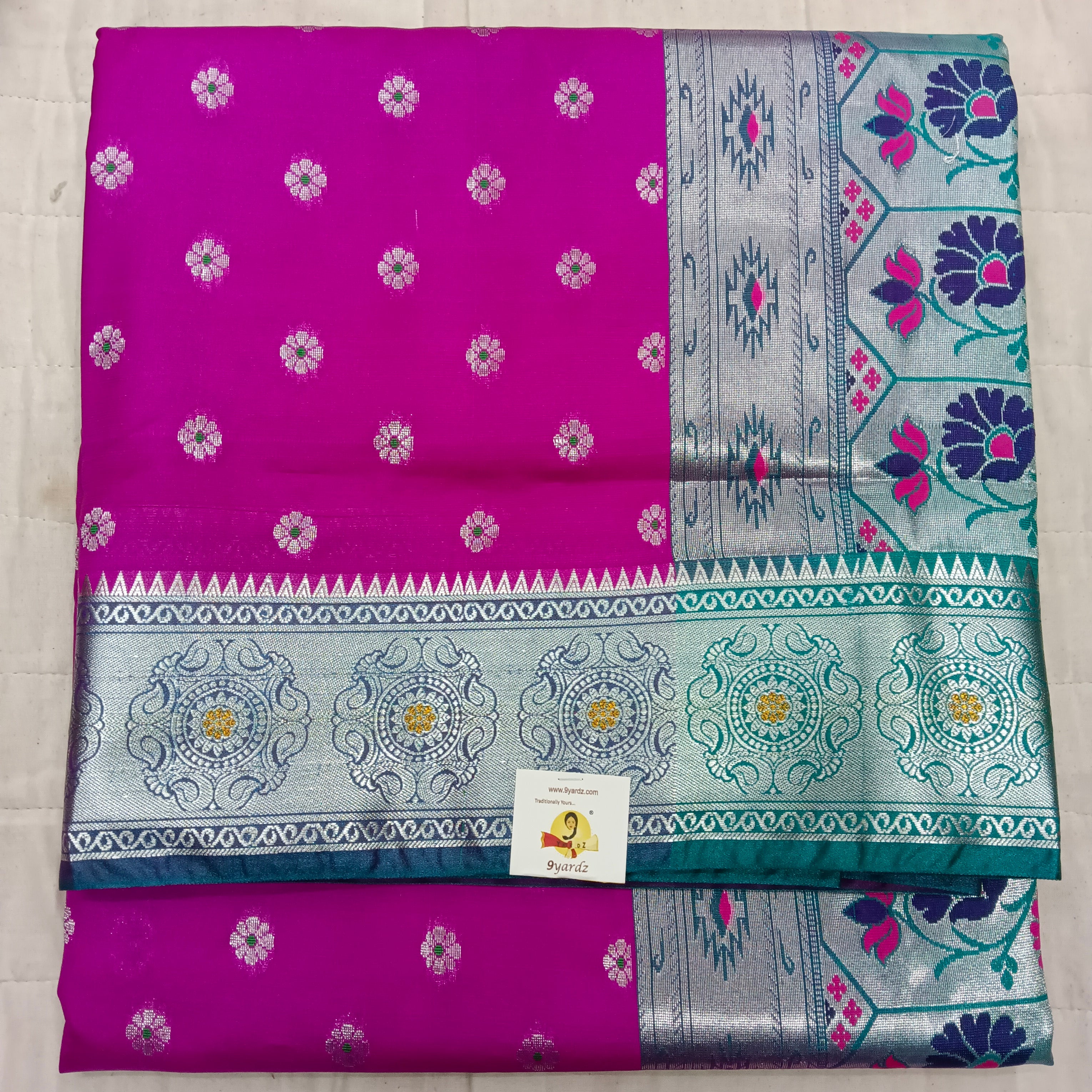 Paithani Art Silk Madisar
